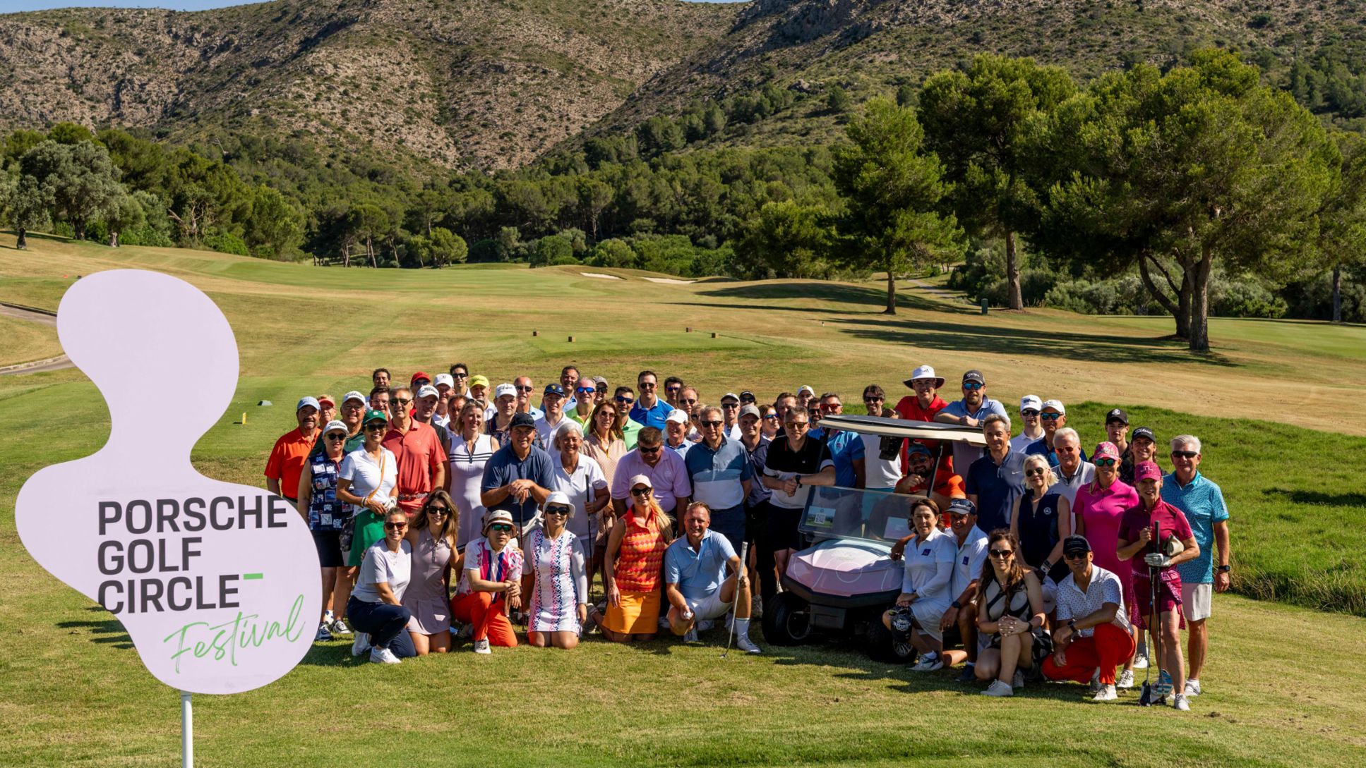 Teilnehmer, Porsche Golf Circle Festival, Mallorca, Spanien, 2024, Porsche AG