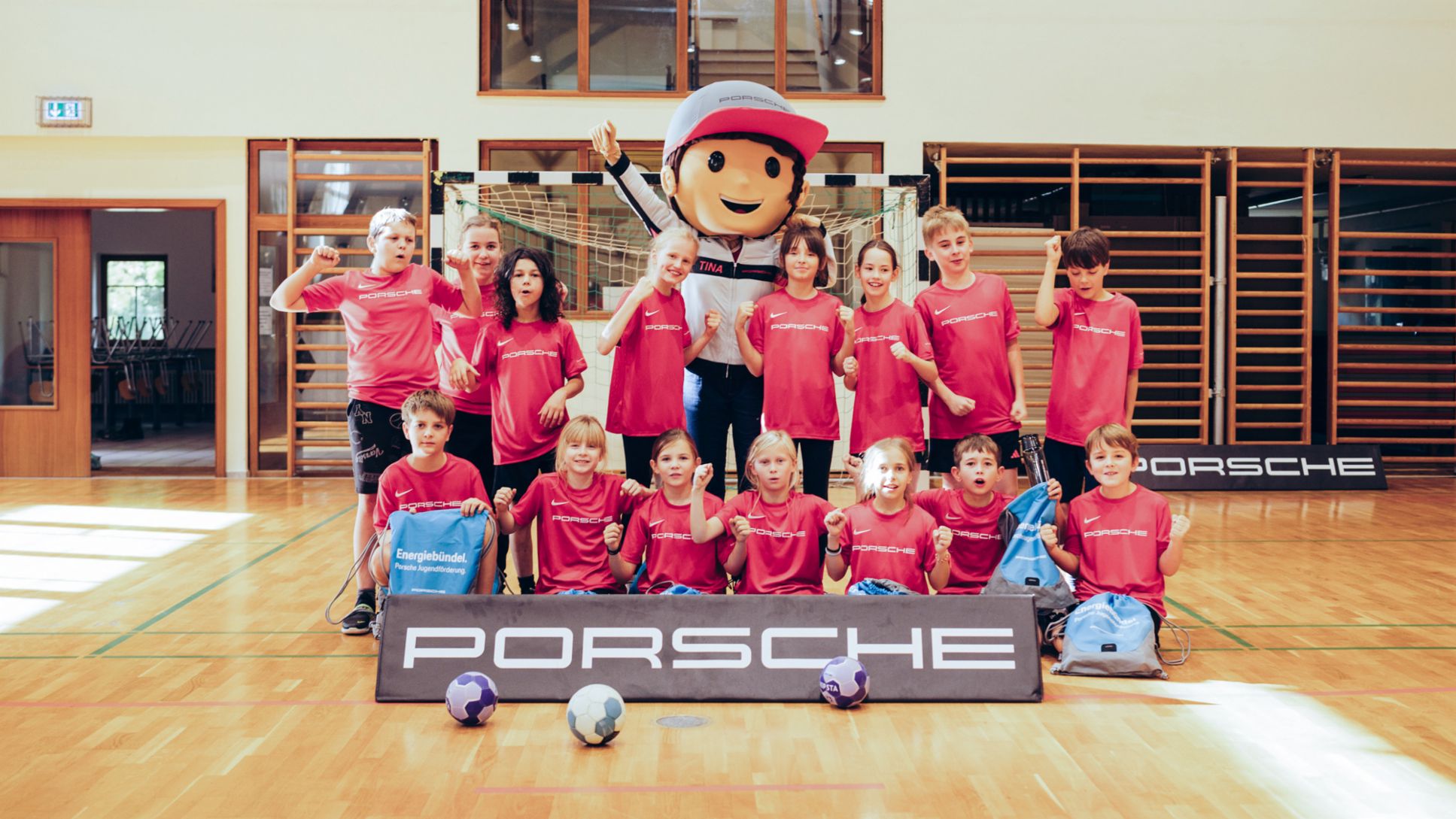 Feriencamp Handball, Porsche-Sportförderung Leipzig, 2025, Porsche AG
