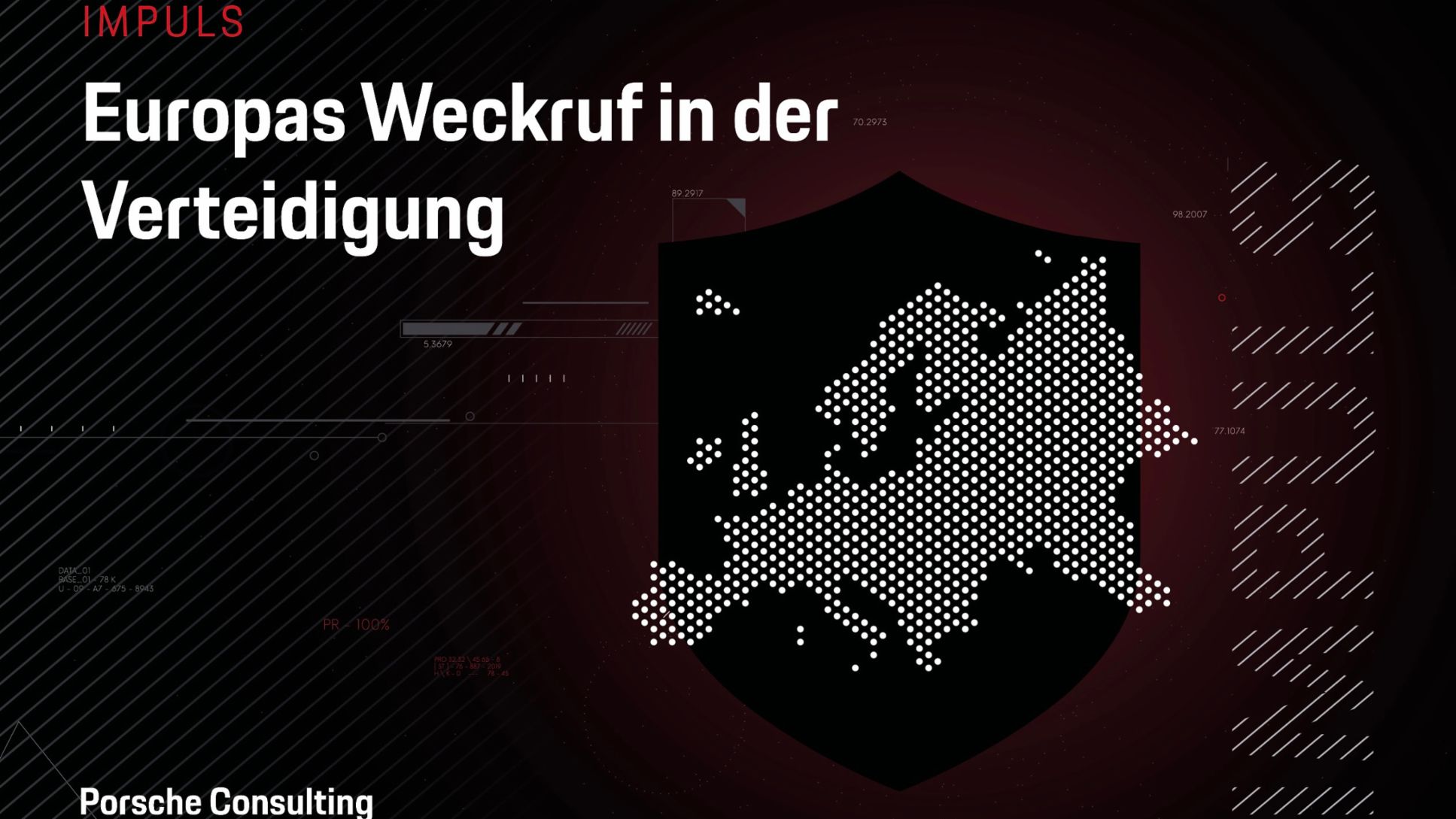 Europas Weckruf in der Verteidigung, Titelbild, 2026, Porsche Consulting GmbH