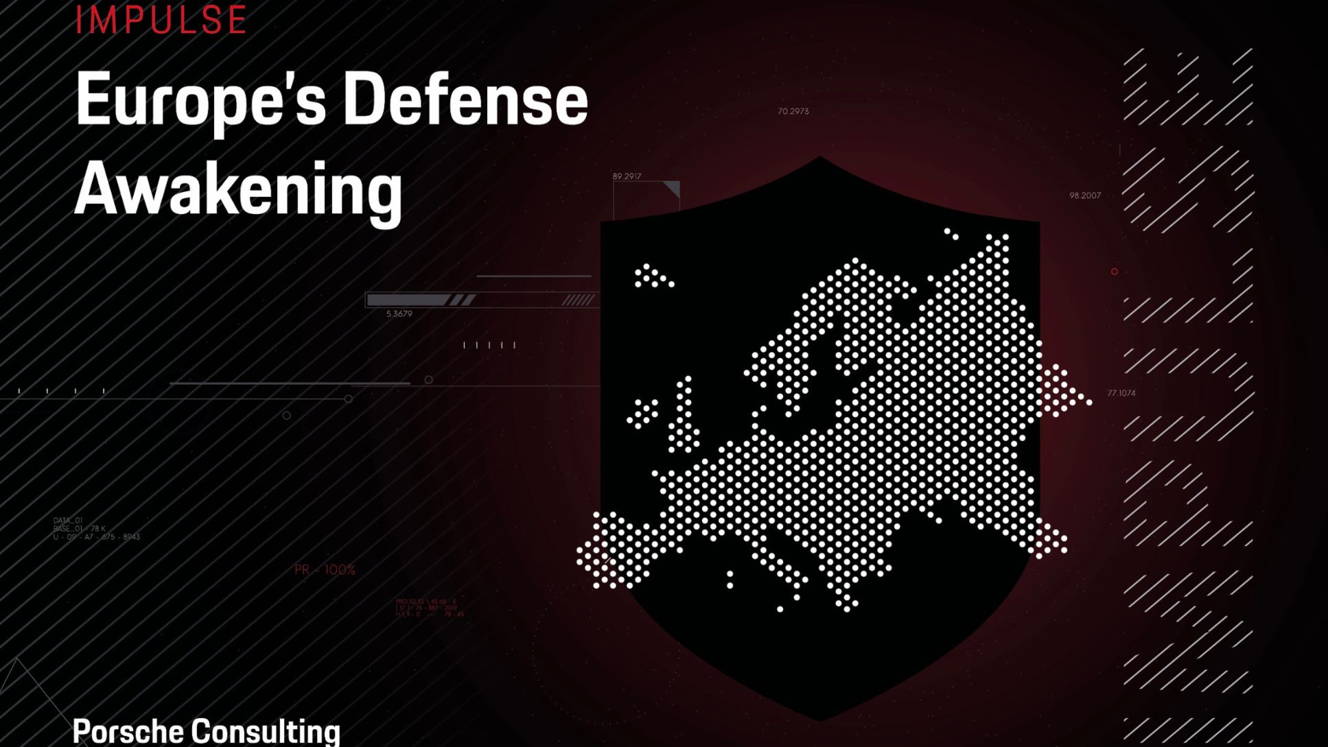 Europe's Defense Awakening, Title, 2026, Porsche Consulting GmbH