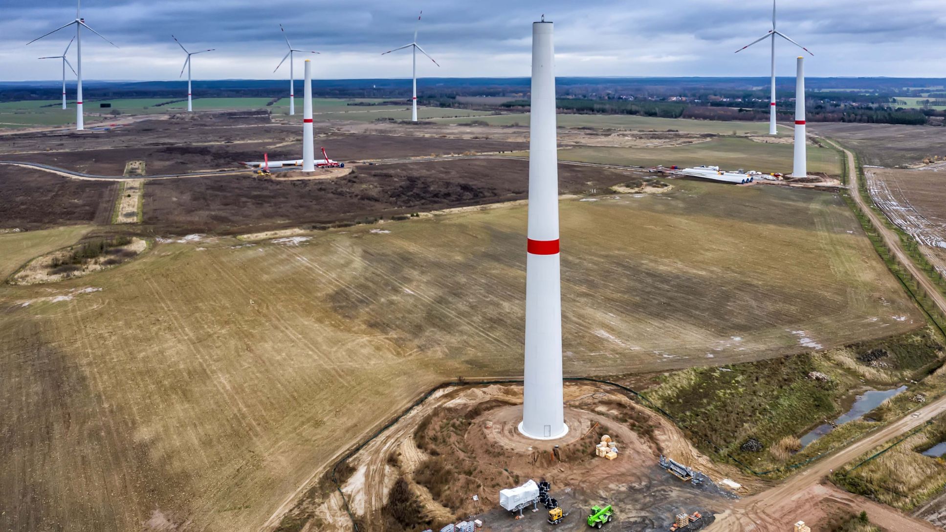 Windenergieanlagen, Windpark Forst Briesnig II, Deutschland, 2026, Porsche Consulting GmbH
