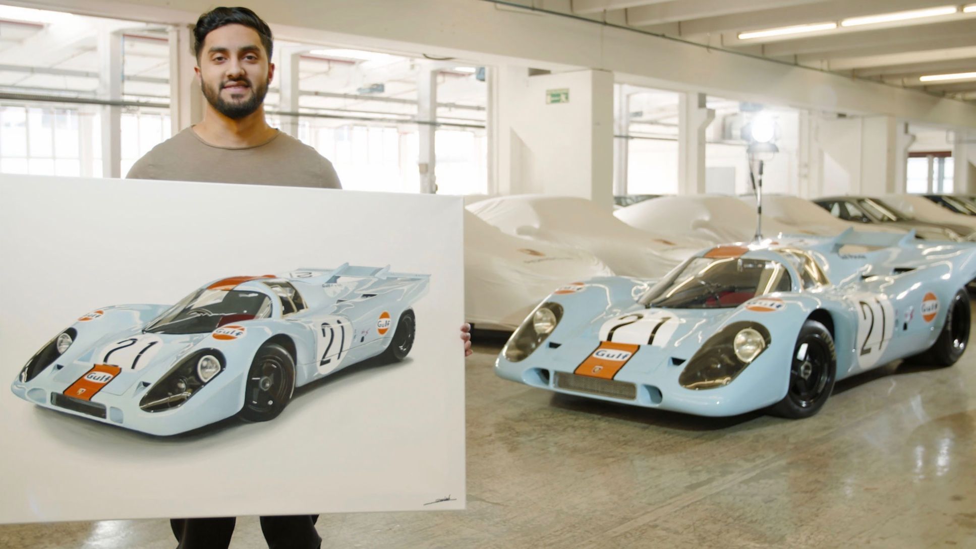 Roman Miah, 917 KH Gulf, 2018, Porsche AG