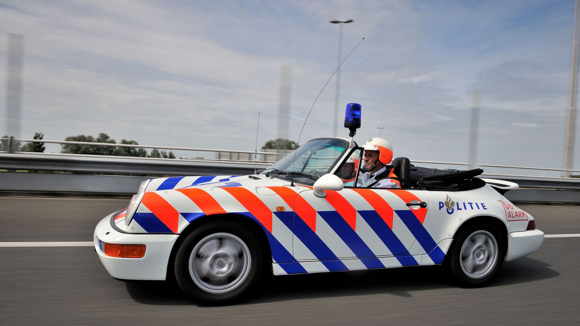 964 Cabriolet, Rijkspolitie, police, Netherlands, 2012, Porsche AG
