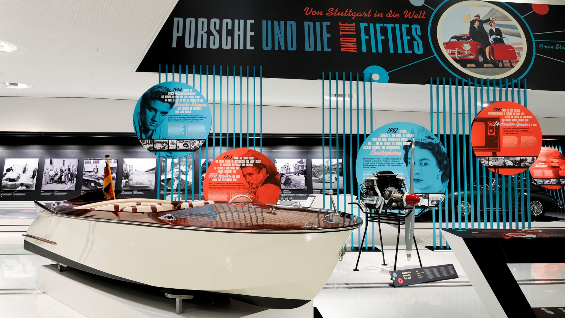 Porsche und die Fifties. Von Stuttgart in die Welt, Sonderausstellung Porsche Museum, Zuffenhausen, 2015, Porsche AG