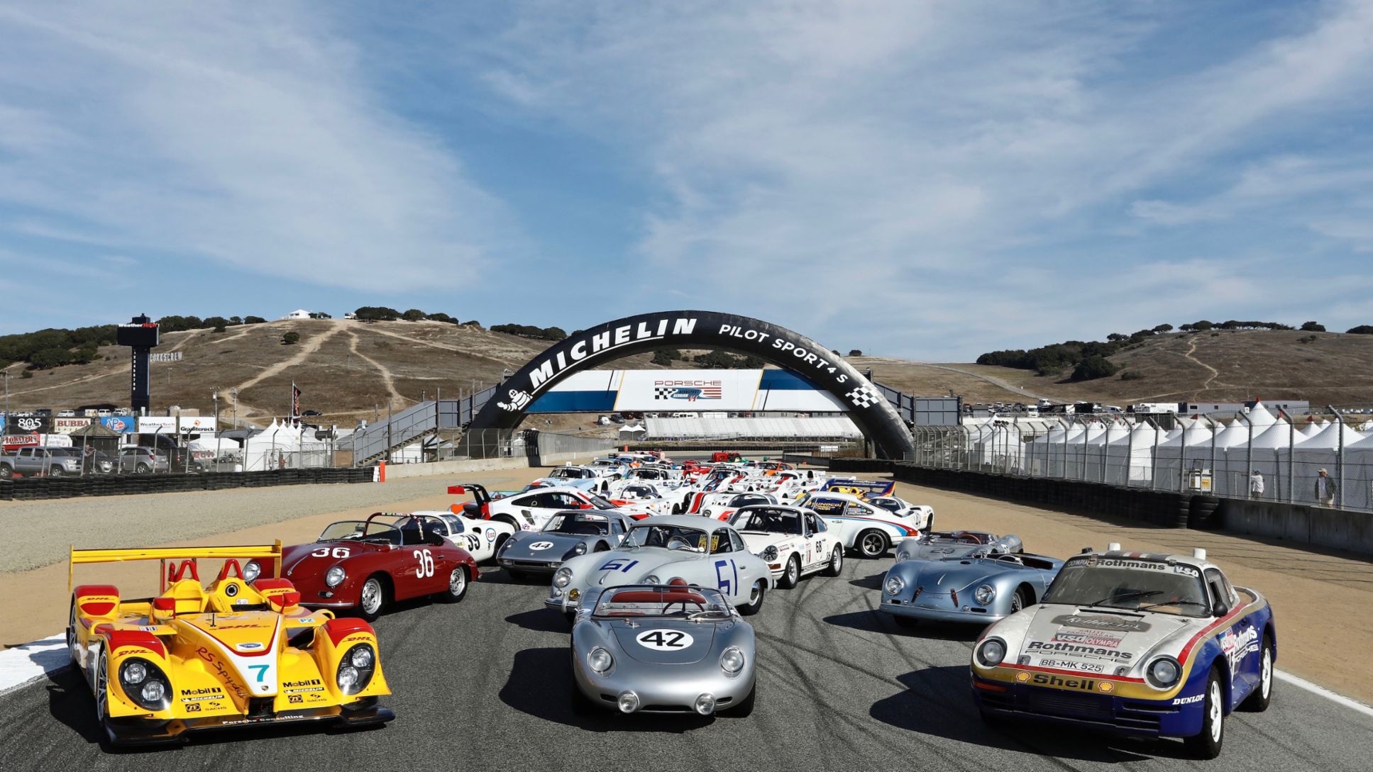 Rennsport Reunion VI, WeatherTech Raceway Laguna Seca, Kalifornien, 2018, Porsche AG