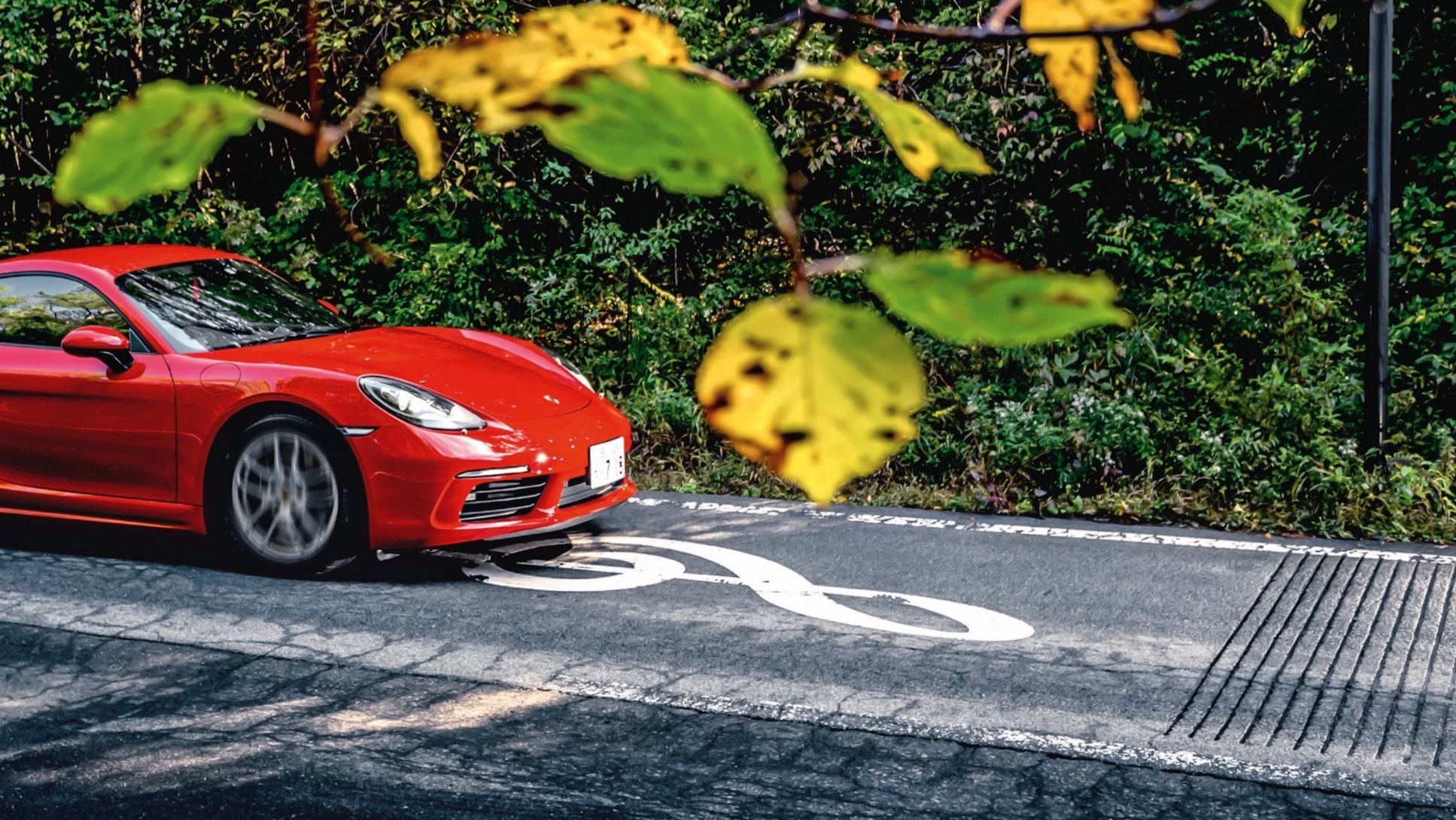 718 Cayman, Melody Roads, Japan, 2018, Porsche AG