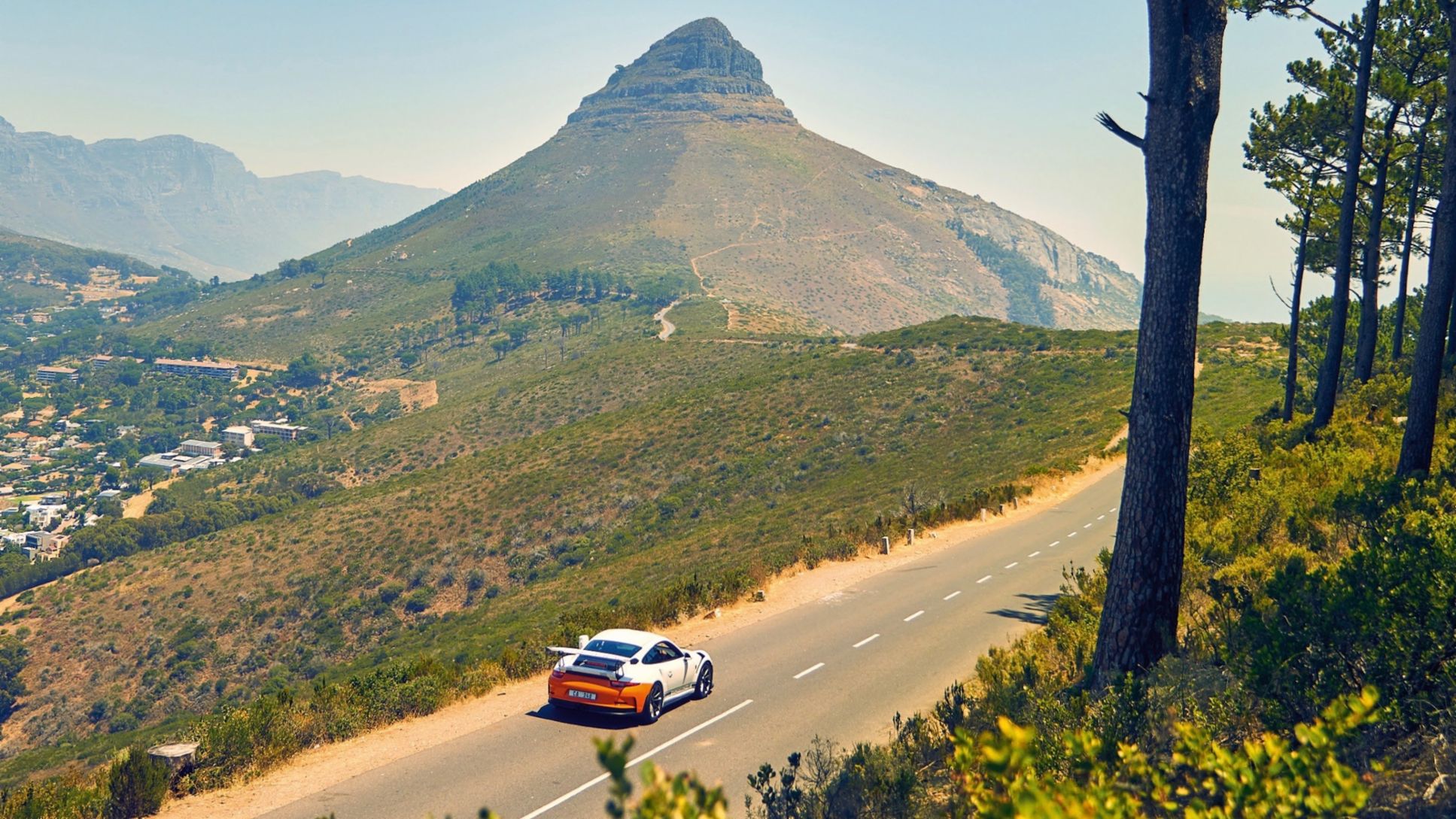 911 GT3 RS, Signal Hill Road, Cape Town, 2018, Porsche AG