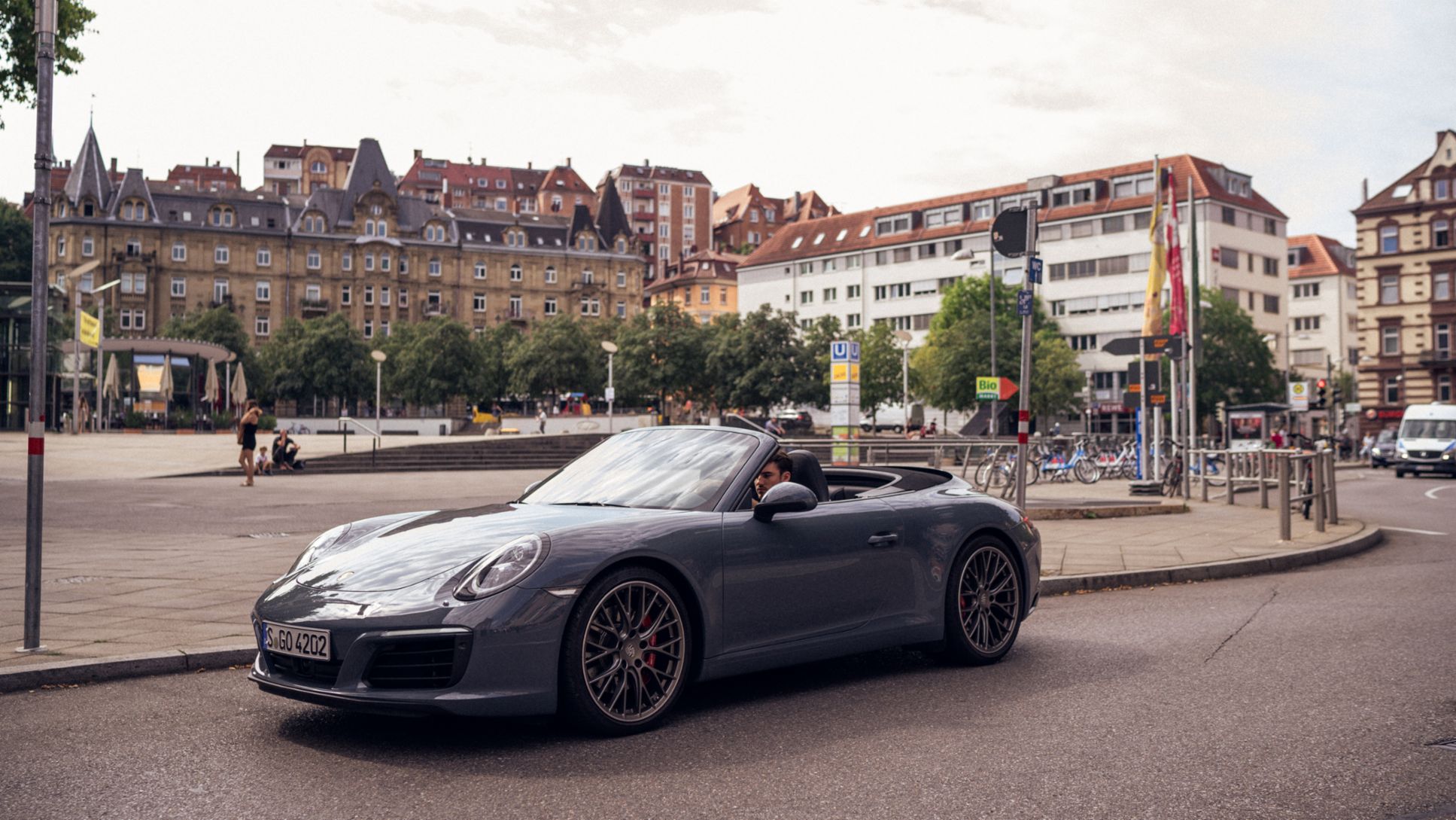 Porsche 911 · Штутгарт, Marienplatz
