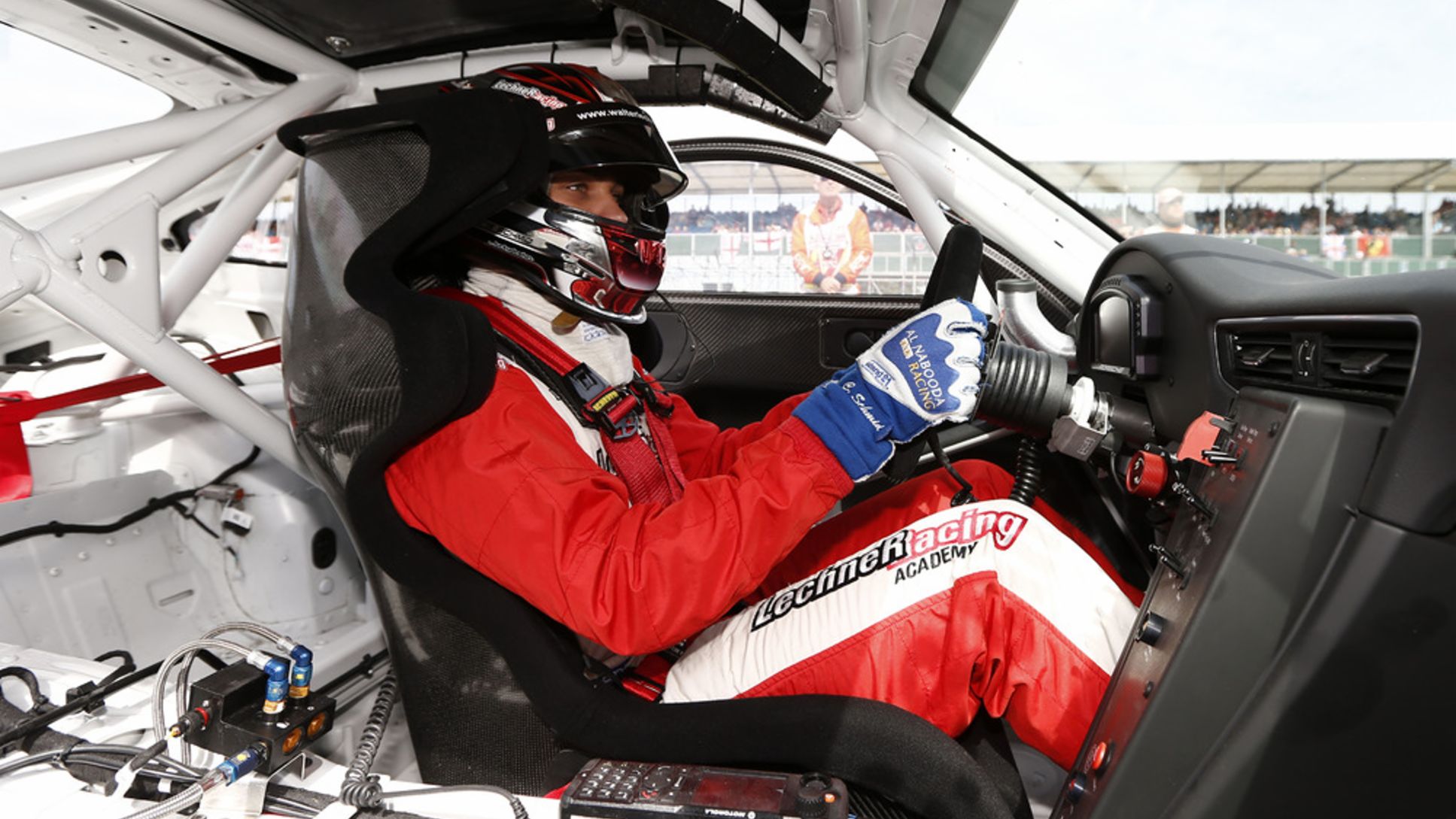 Clemens Schmid, Werksfahrer, Porsche Mobil 1 Supercup, Silverstone, 2014, Porsche AG