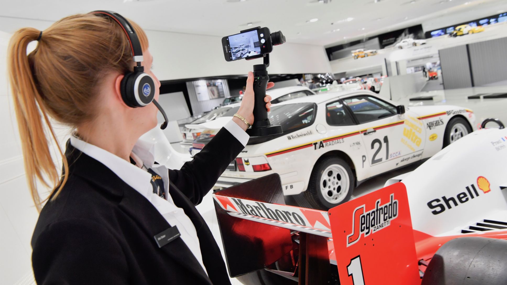 Virtual live tours, Porsche Museum, 2017, Porsche AG