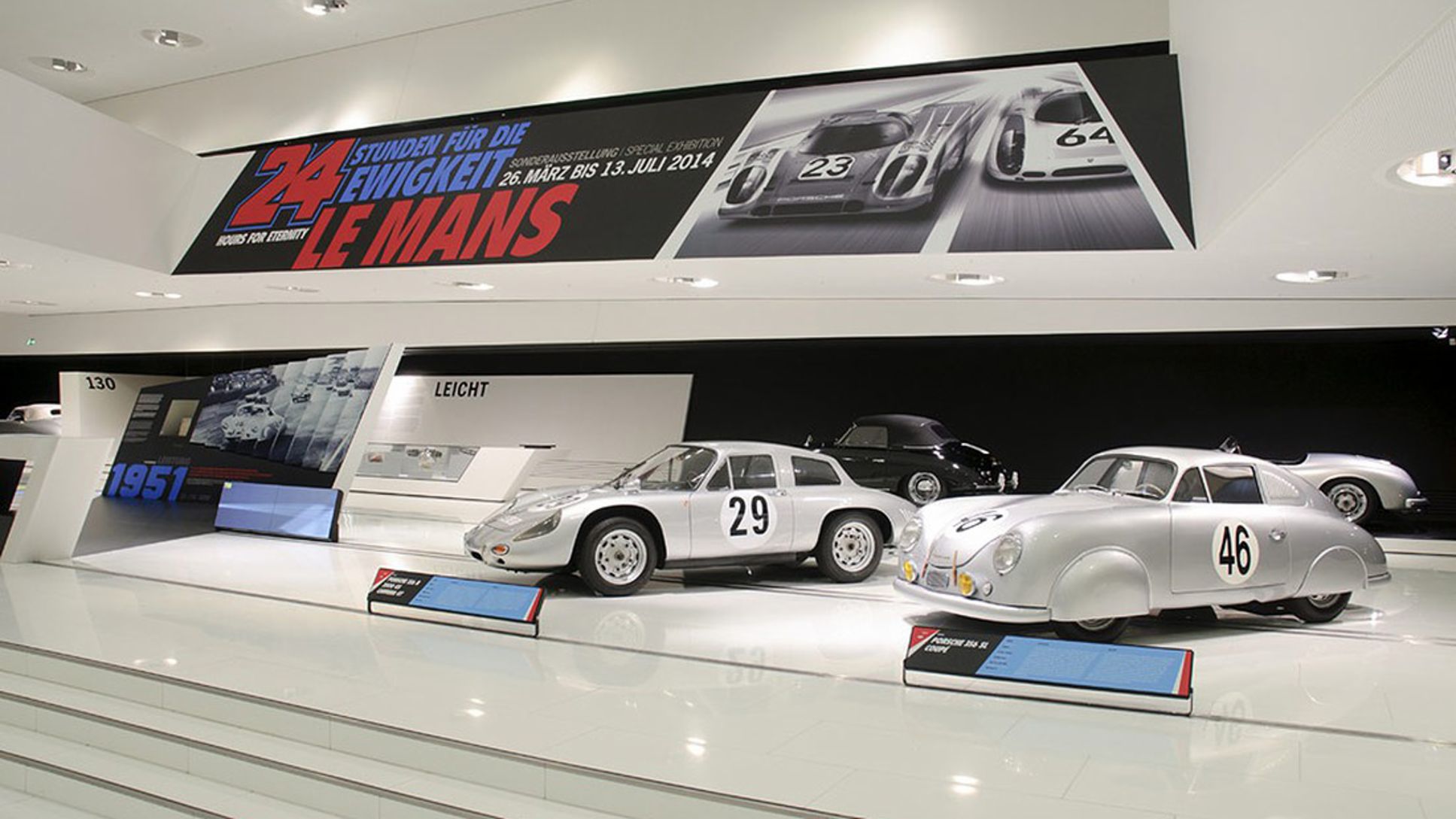 Exhibition Le Mans, Porsche museum, 2014, Porsche AG