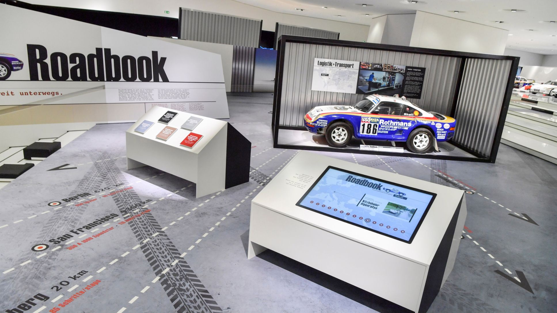 Special exhibition „Roadbook“, 2016, Porsche AG