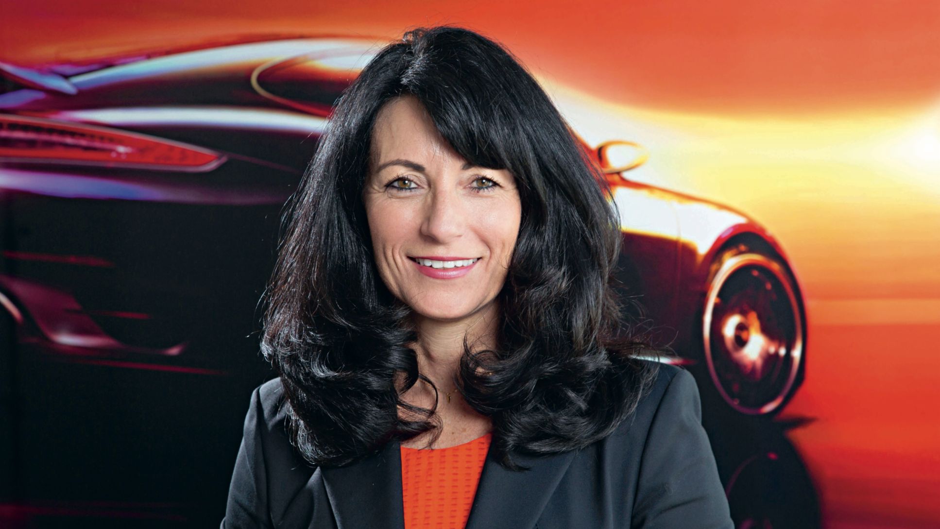 Barbara Vollert, Head of the international distribution network, 2015, Porsche AG