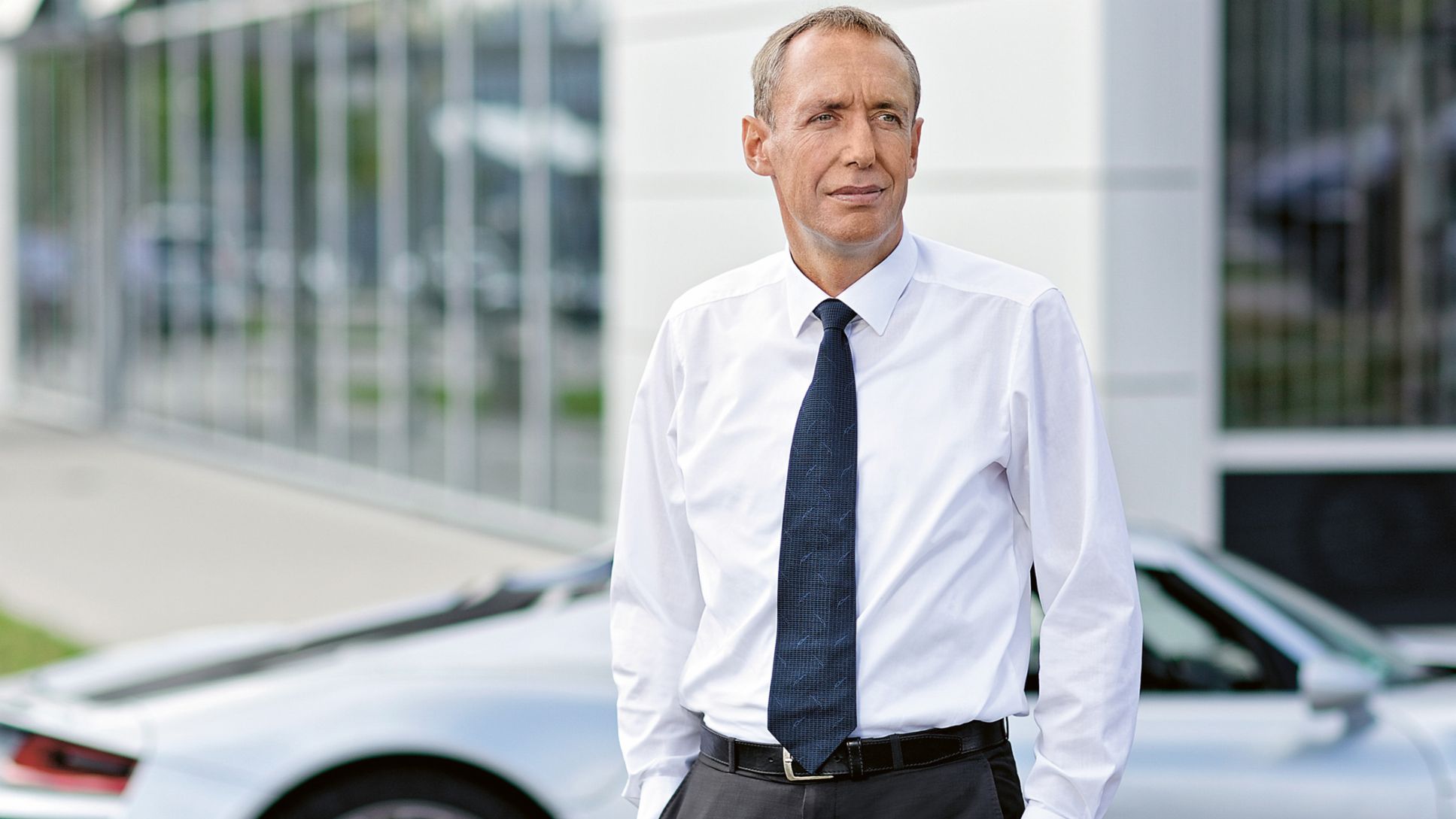 Dirk Lappe, Technischer Geschäftsführer von Porsche Engineering, 2015, Porsche AG