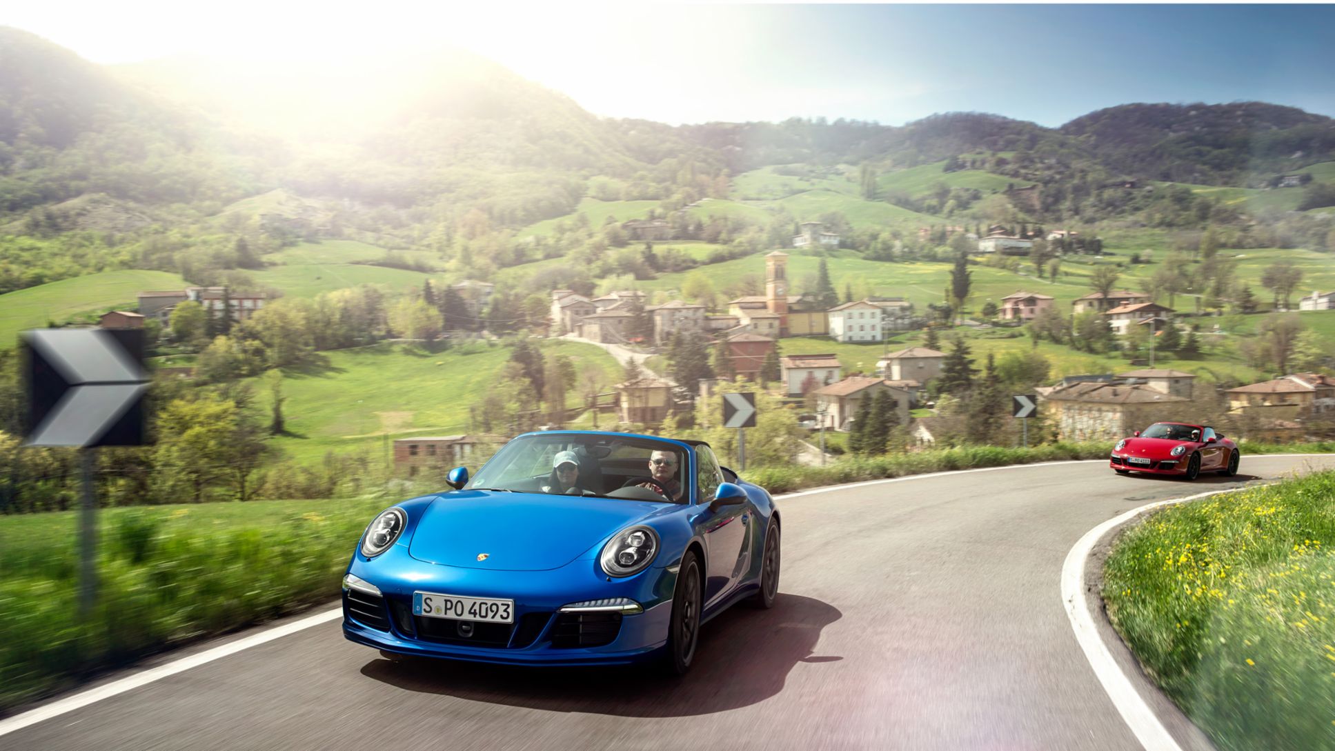 911 Carrera GTS Cabriolet, Porsche Travel Club, Toskana, 2015, Porsche AG