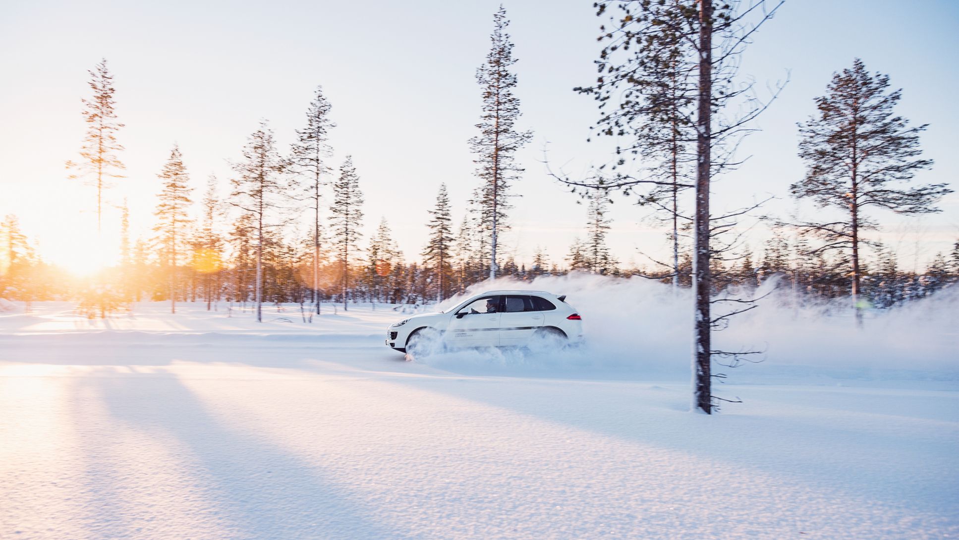 Cayenne S, Porsche Driving Experience Winter, Levi, Finland, 2015, Porsche AG