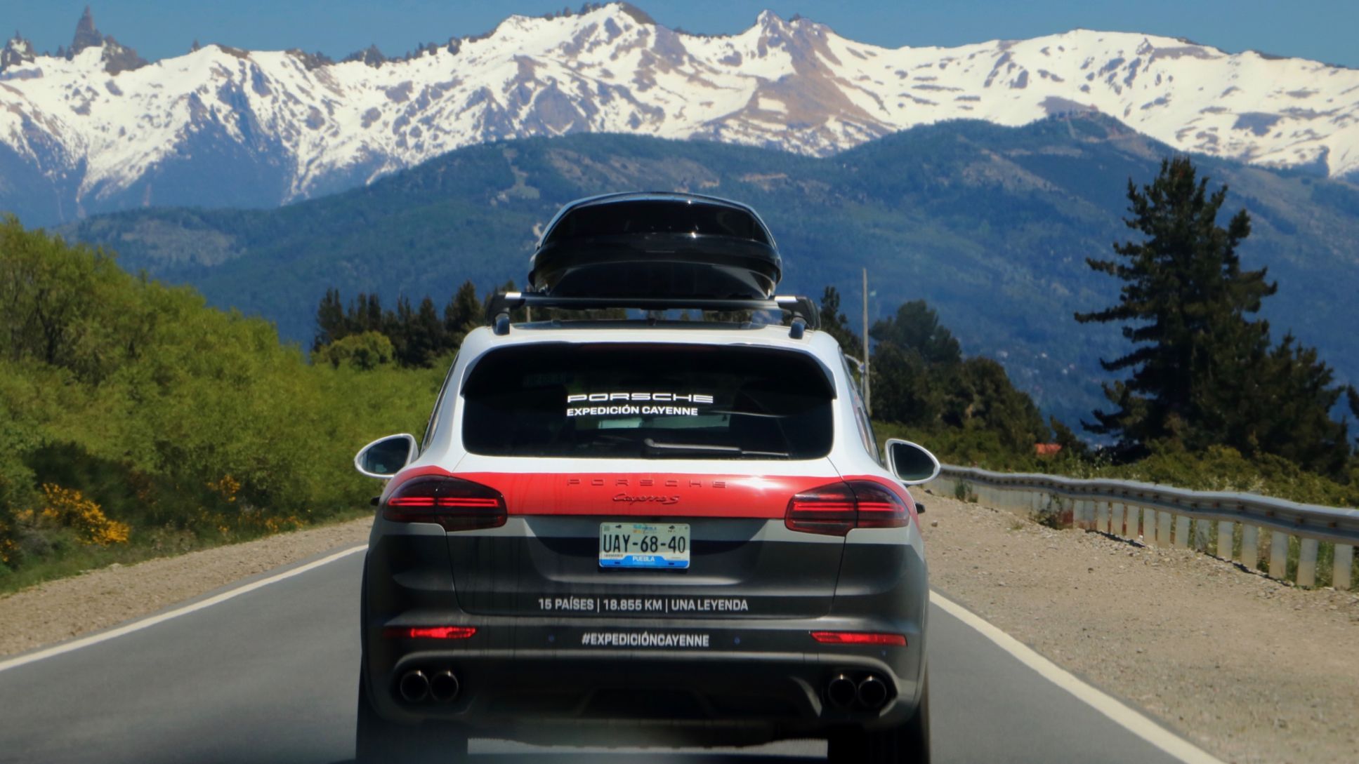 Cayenne S, Expedicion Cayenne, Andes Mountains, San Carlos de Bariloche, Argentina, 2018, Porsche AG