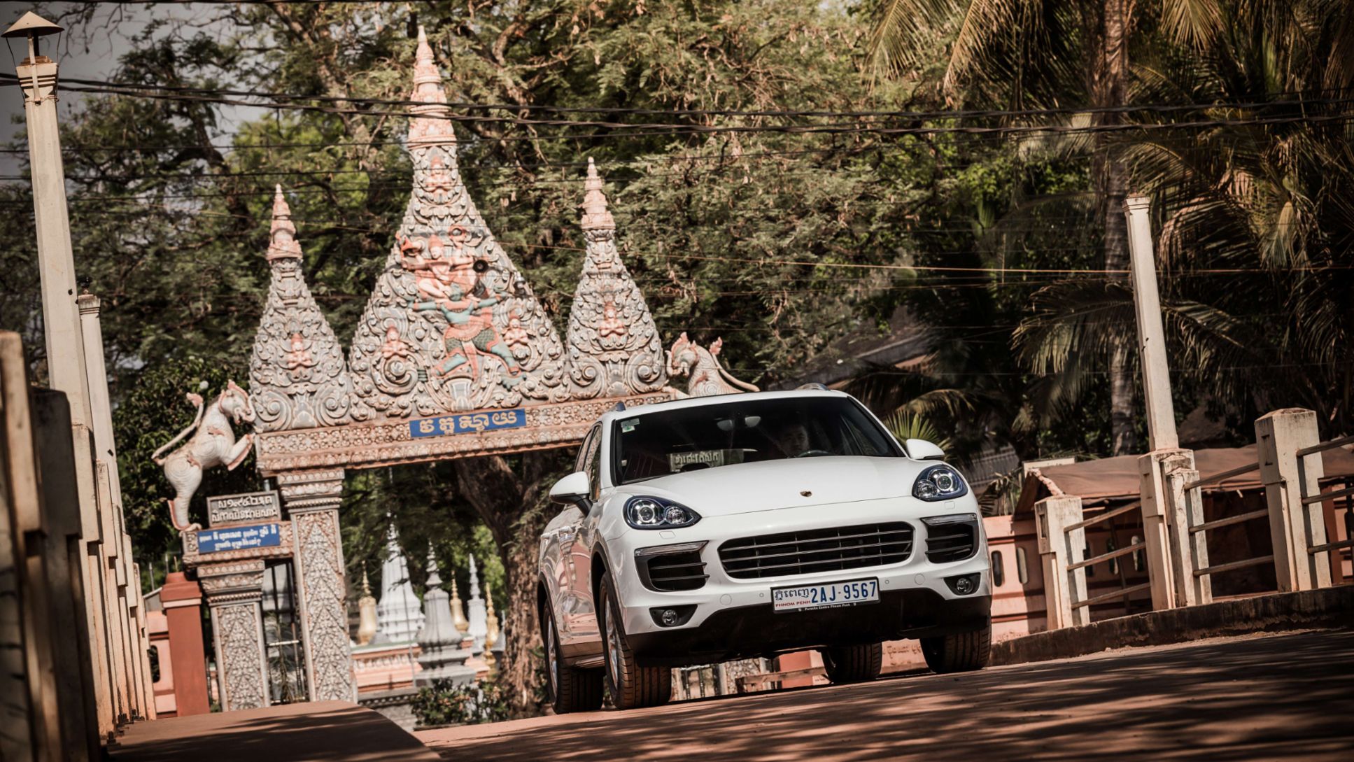 Cayenne, Porsche Adventure Drive, Cambodia, 2016, Porsche AG