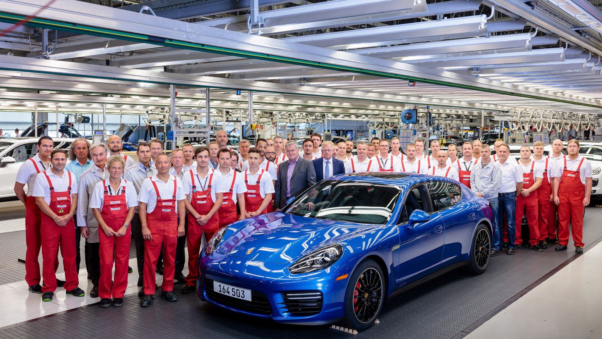 Panamera, Porsche plant in Leipzig, 2016, Porsche AG