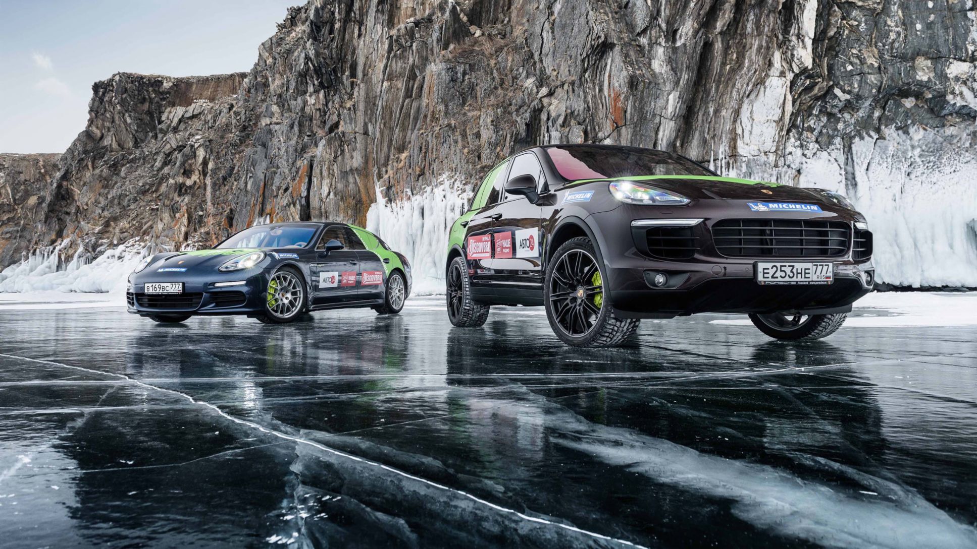 Panamera S E-Hybrid, Cayenne S E-Hybrid, Siberia, 2015, Porsche AG