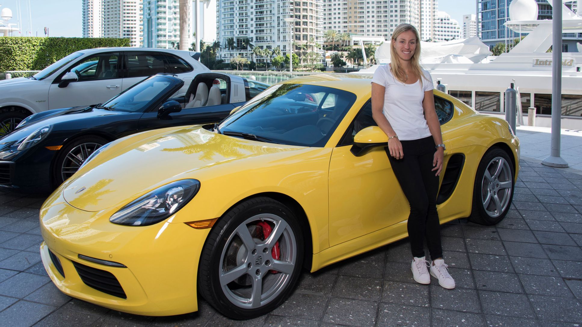 Angelique Kerber, embajadora de la marca Porsche, Miami, Florida, 2017, Porsche AG