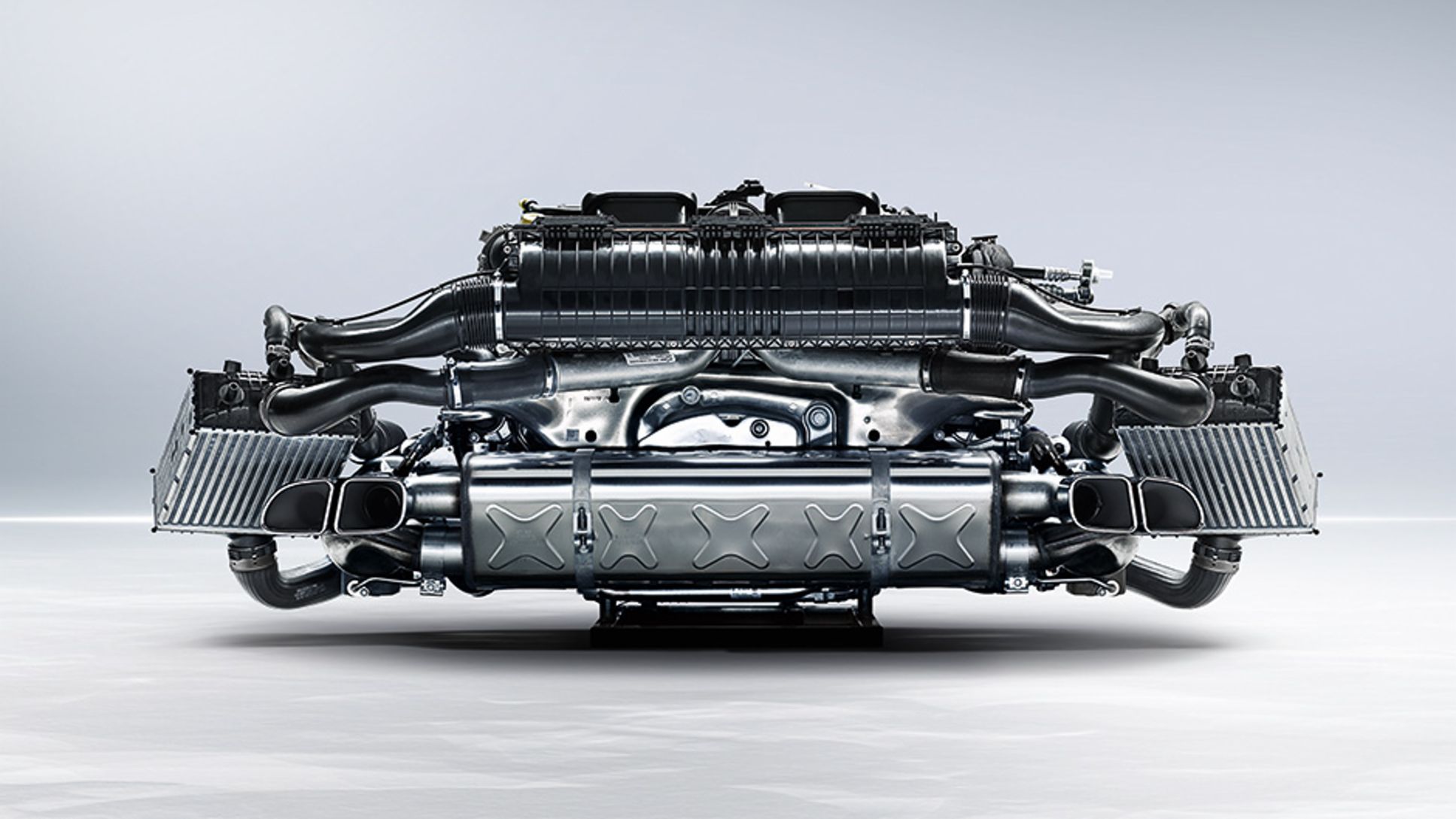 Boxermotor im 911 Turbo, 2014, Porsche AG