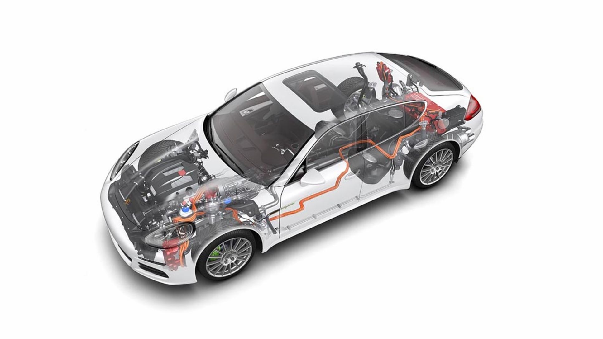 Panamera S E-Hybrid, Phantomgrafik, 2014, Porsche AG