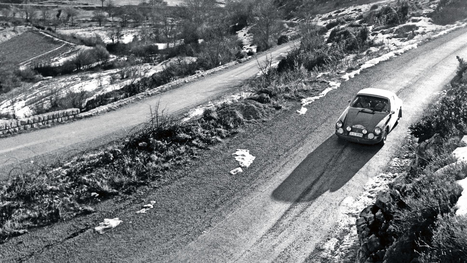 911 T, 37. Monte Carlo Rally, 1968, Porsche AG