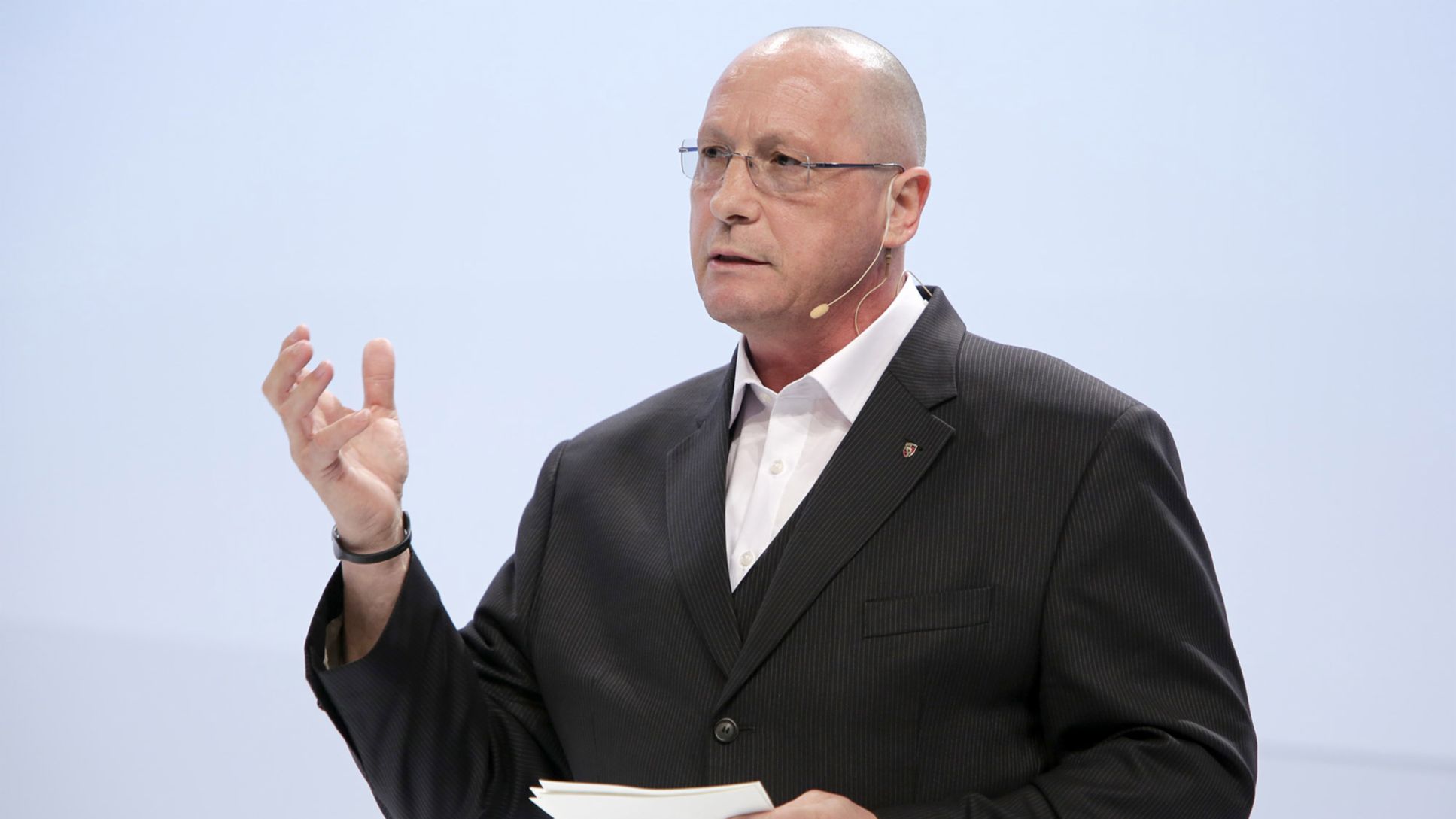 Uwe Hück, Betriebsratsvorsitzender, 2015, Porsche AG