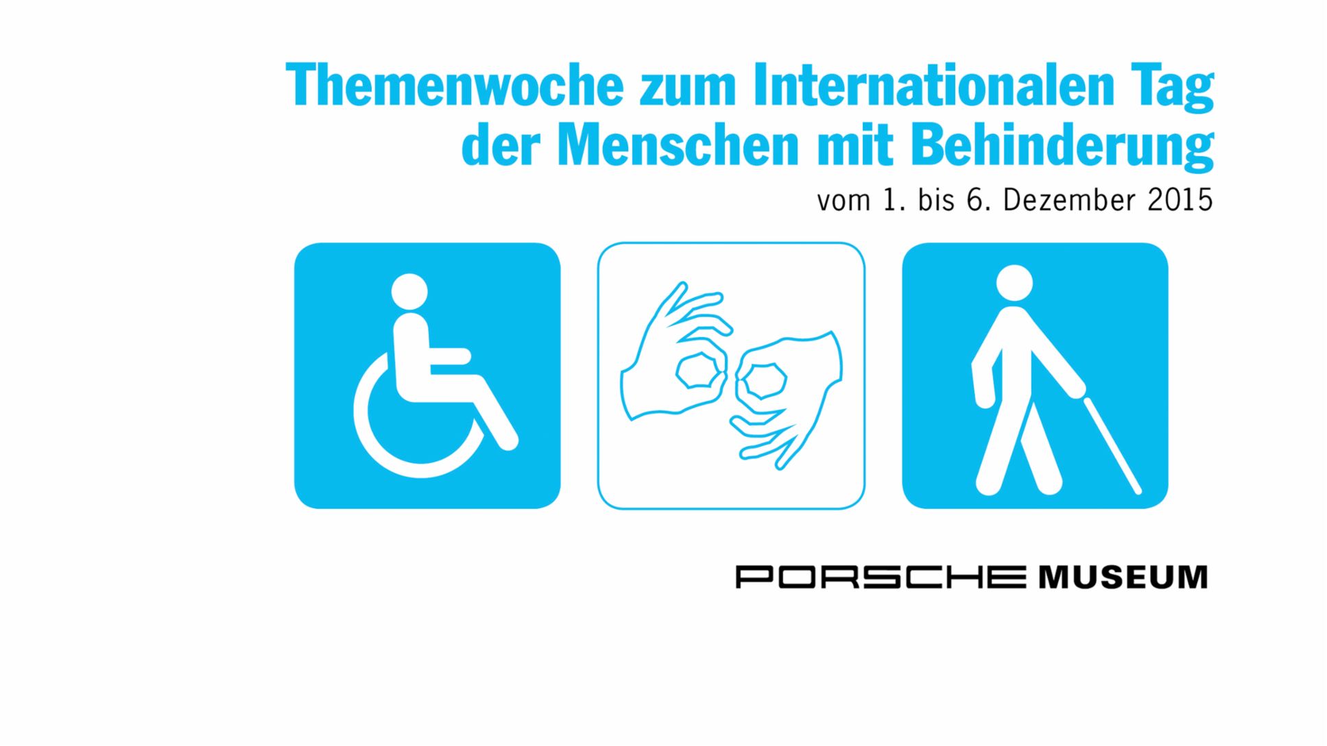 Internationaler Tag der Menschen mit Behinderung, 2015, Porsche AG