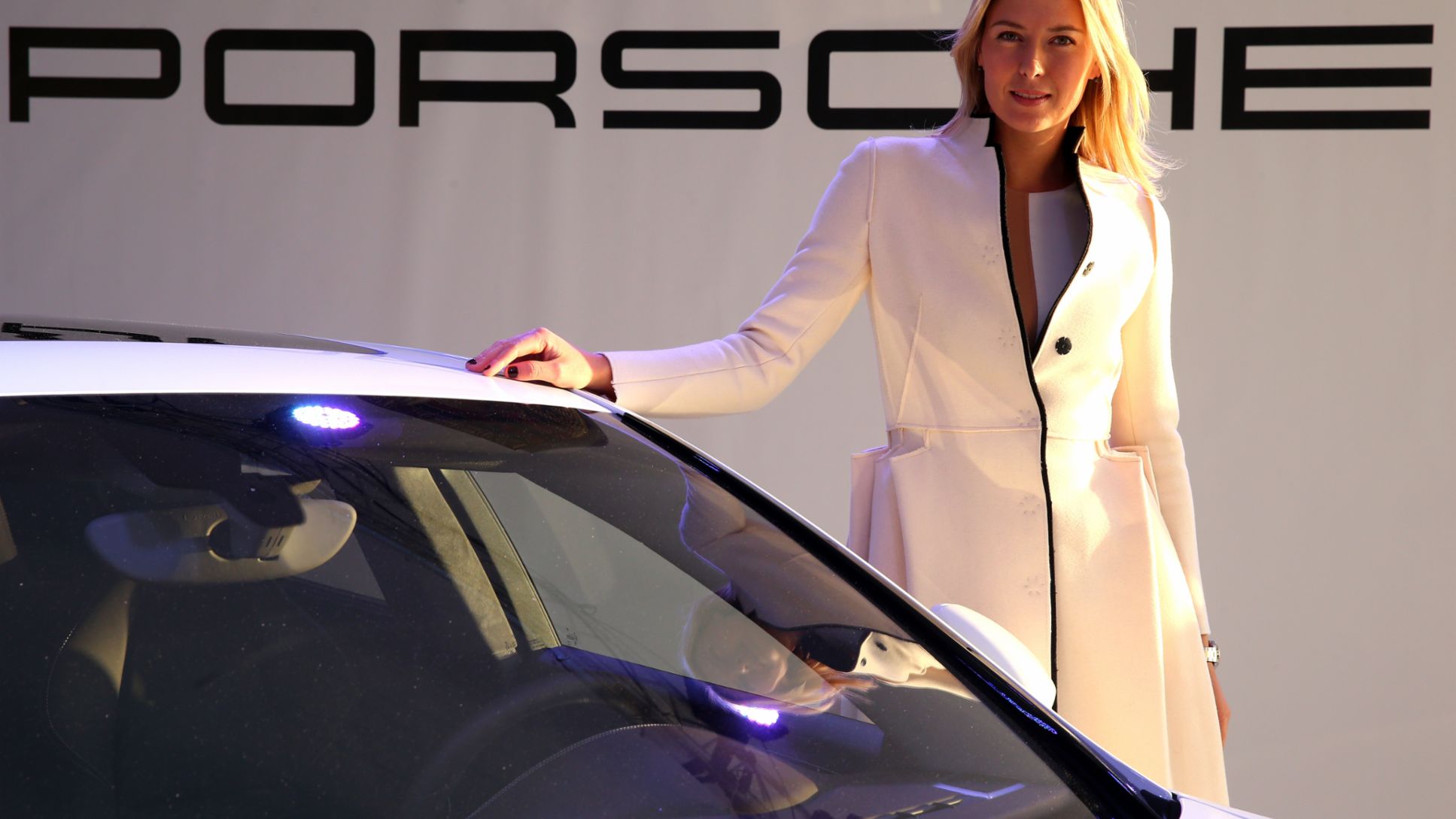 Maria Sharapova en la presentación "Porsche Panamera by Maria Sharapova"