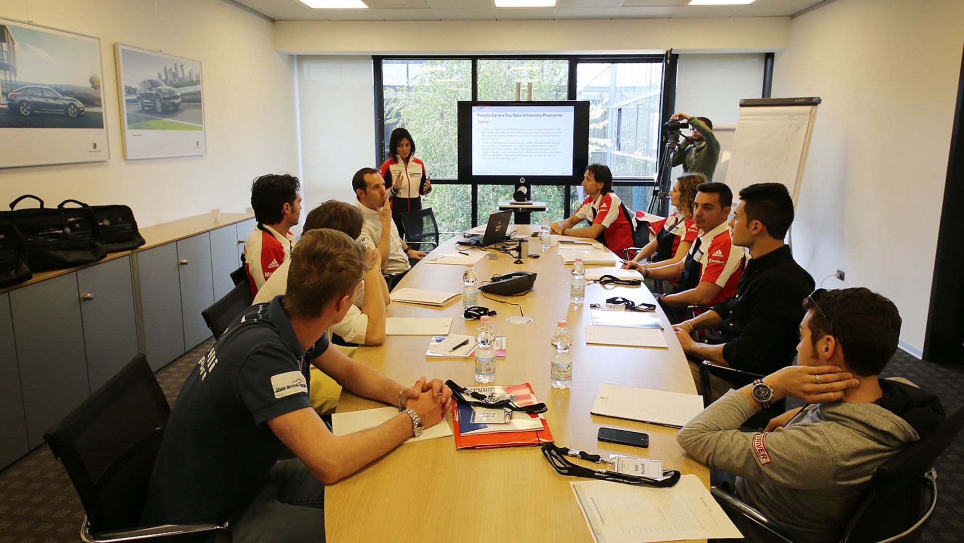 Scholarship Programme: un successo il primo assessment 
<br/>per i quattro piloti Under 26 della Carrera Cup Italia 2014
<br/>