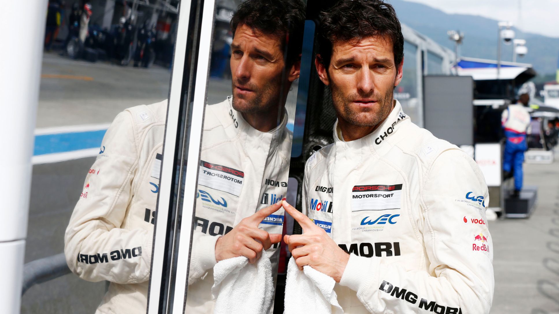 Porsche Team: Mark Webber