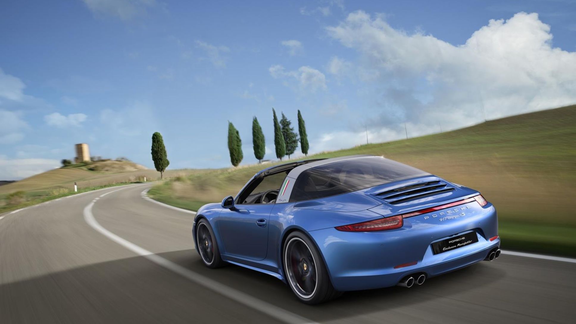 911 Targa 4S - 30 Anni Porsche Italia_Rear
