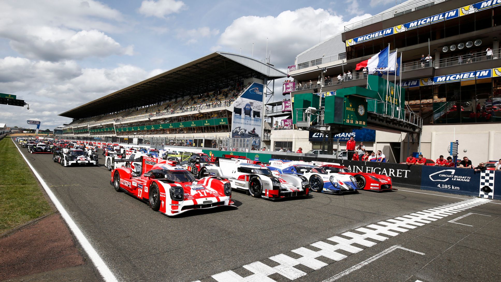 Grid Le Mans 2015