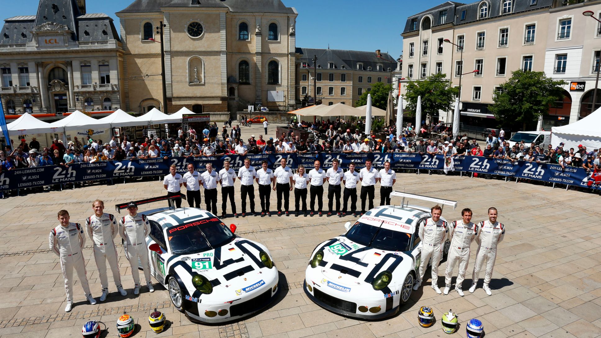 Porsche Team Manthey, Le Mans 2015