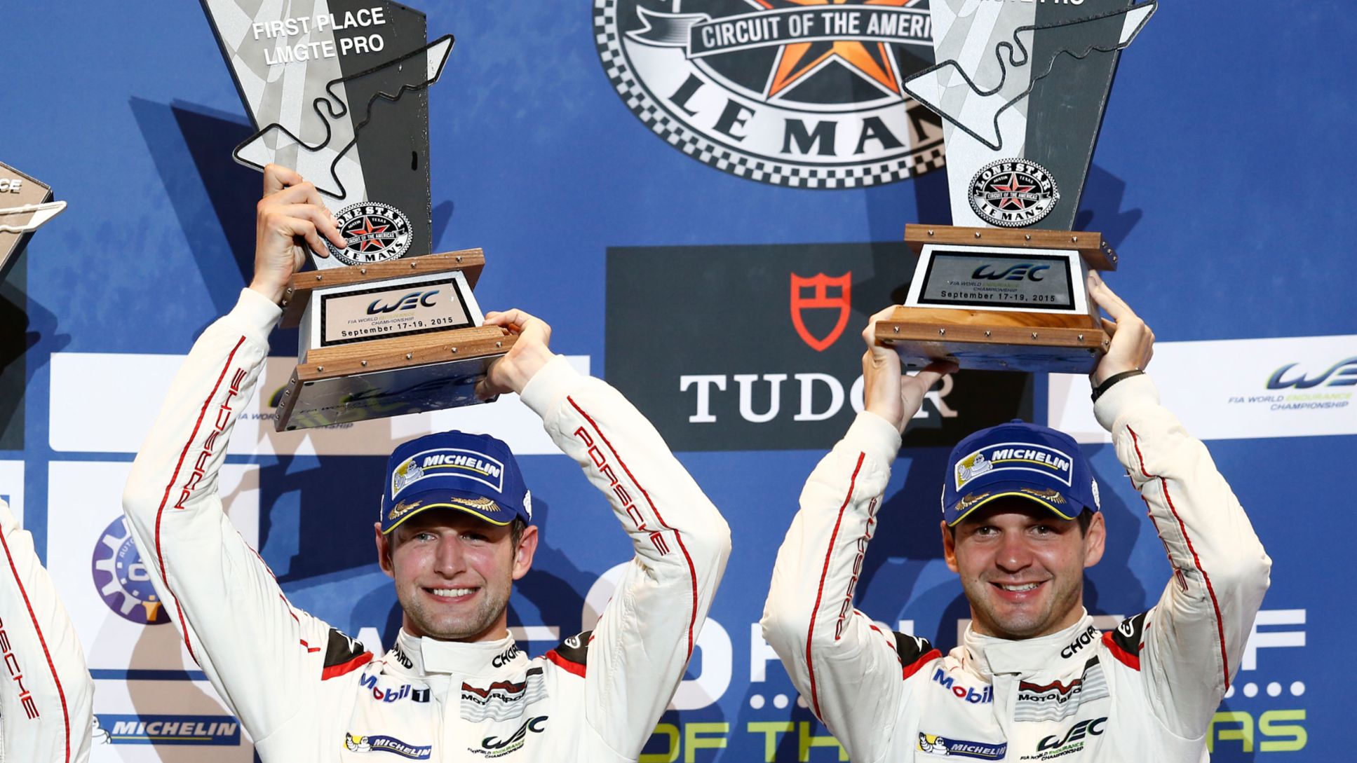Porsche Team Manthey: Michael Christensen, Richard Lietz (l-r)