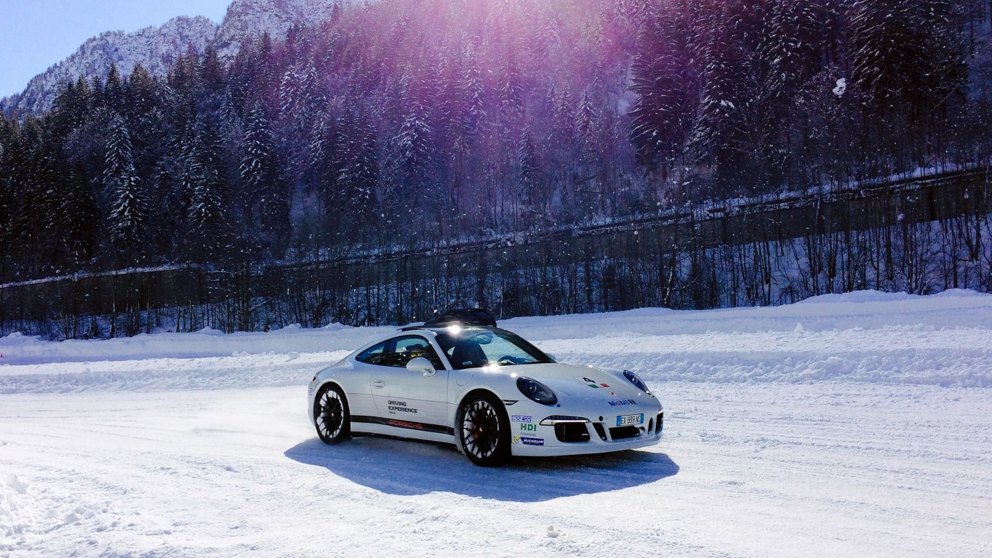Porsche Ice Camp Italia