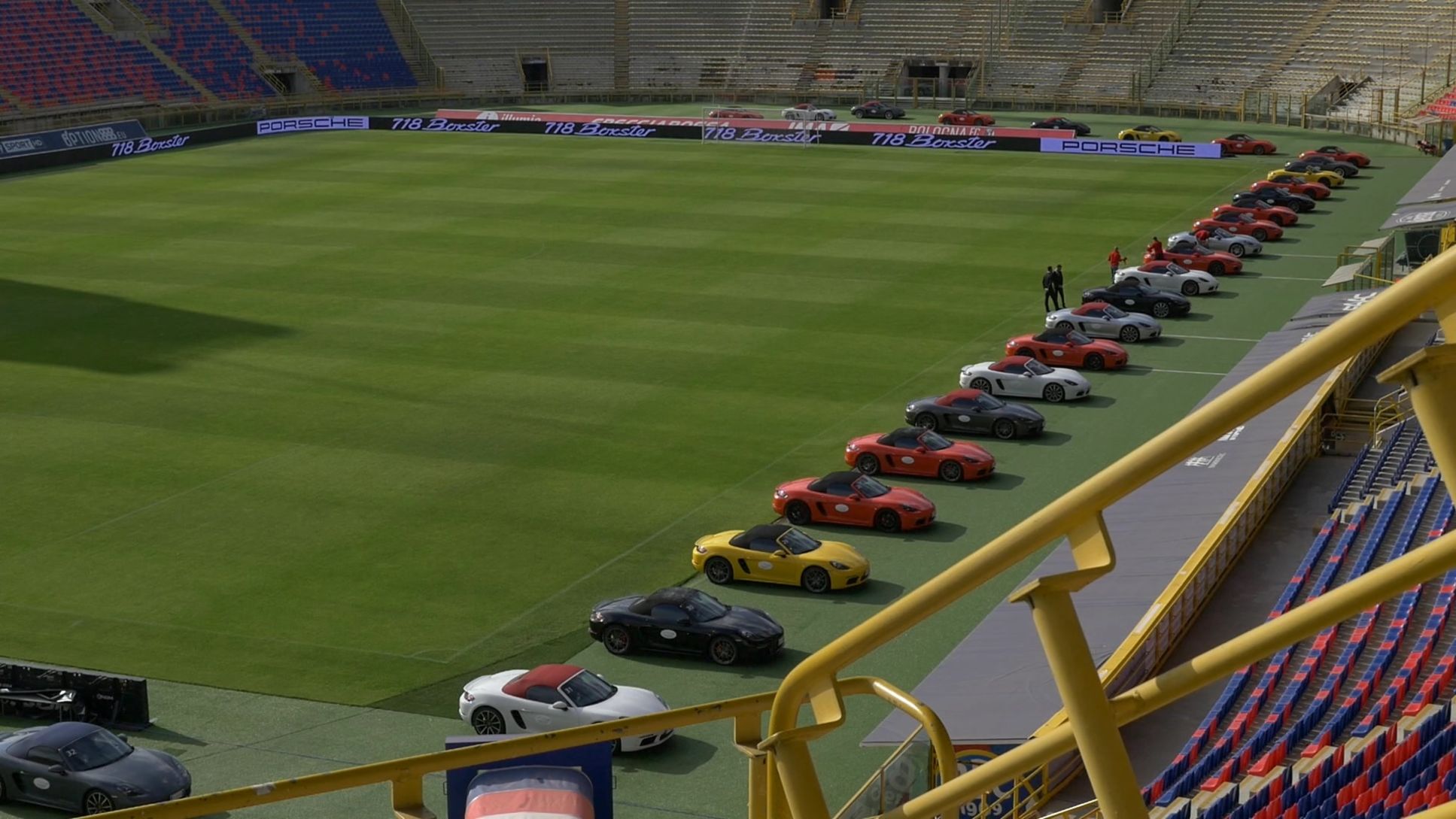 Partenza Legend Tour dallo Stadio di Bologna