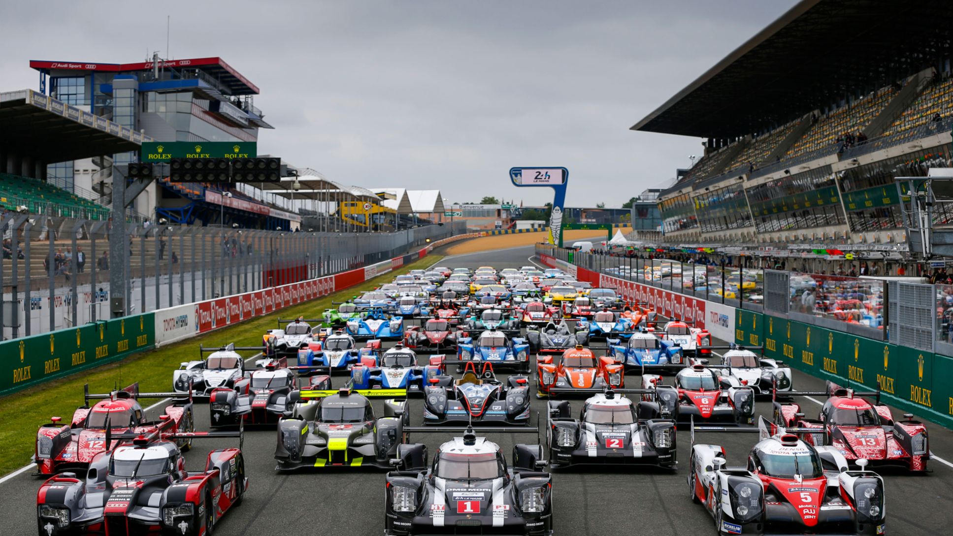 Le Mans 2016 grid