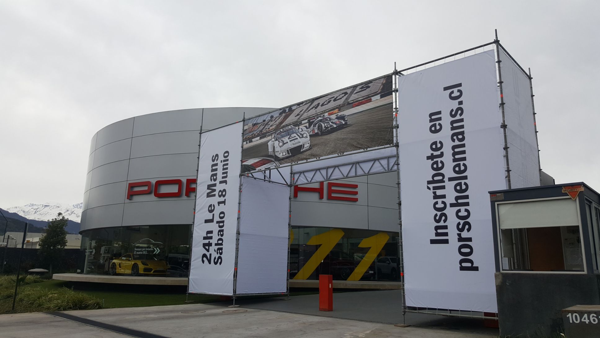 Fiesta en el Porsche Center Santiago por las 24 horas de Le Mans