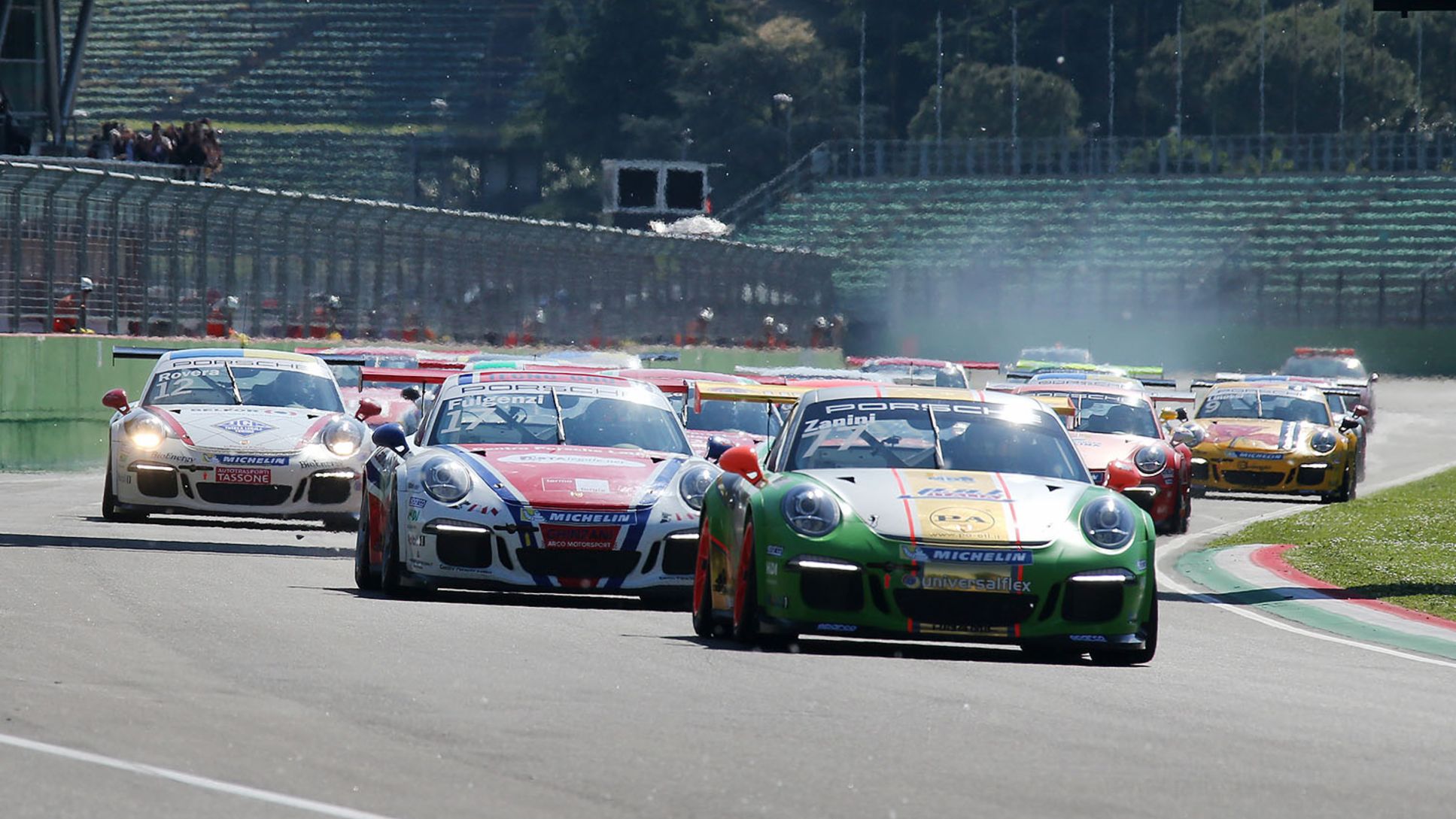 CarreraCupItalia2017_01_Imola_Gara2_START