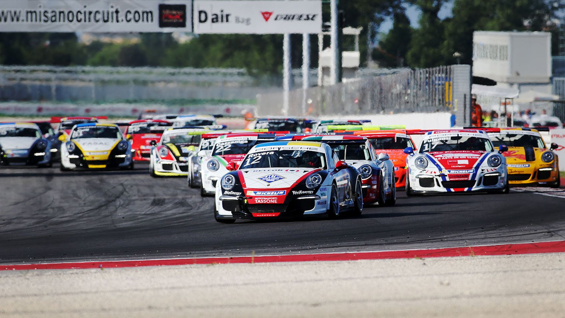 CarreraCupItalia2017_02_Misano_Gara1_START