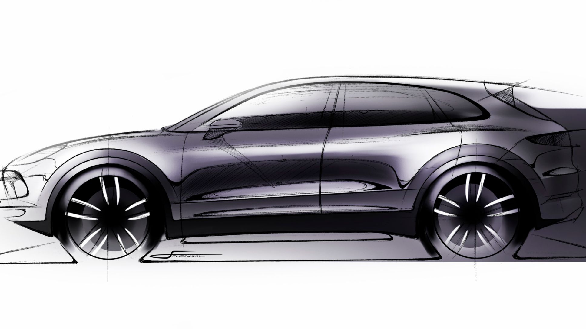 Design sketch Cayenne