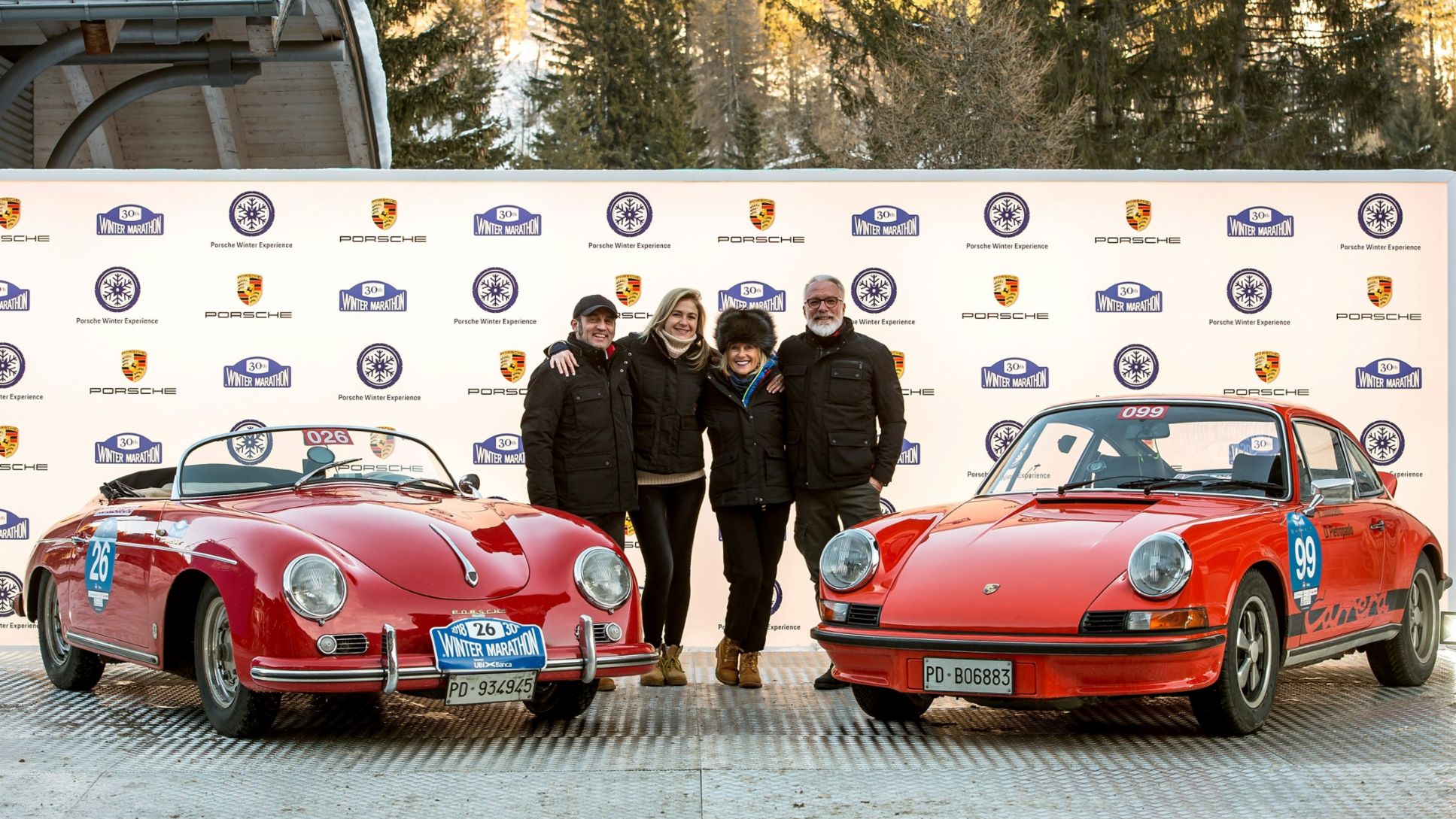 Da sx: Gaetano Derosa, Himara Bottini, Ornella Pietropaolo, Pietro Innocenti