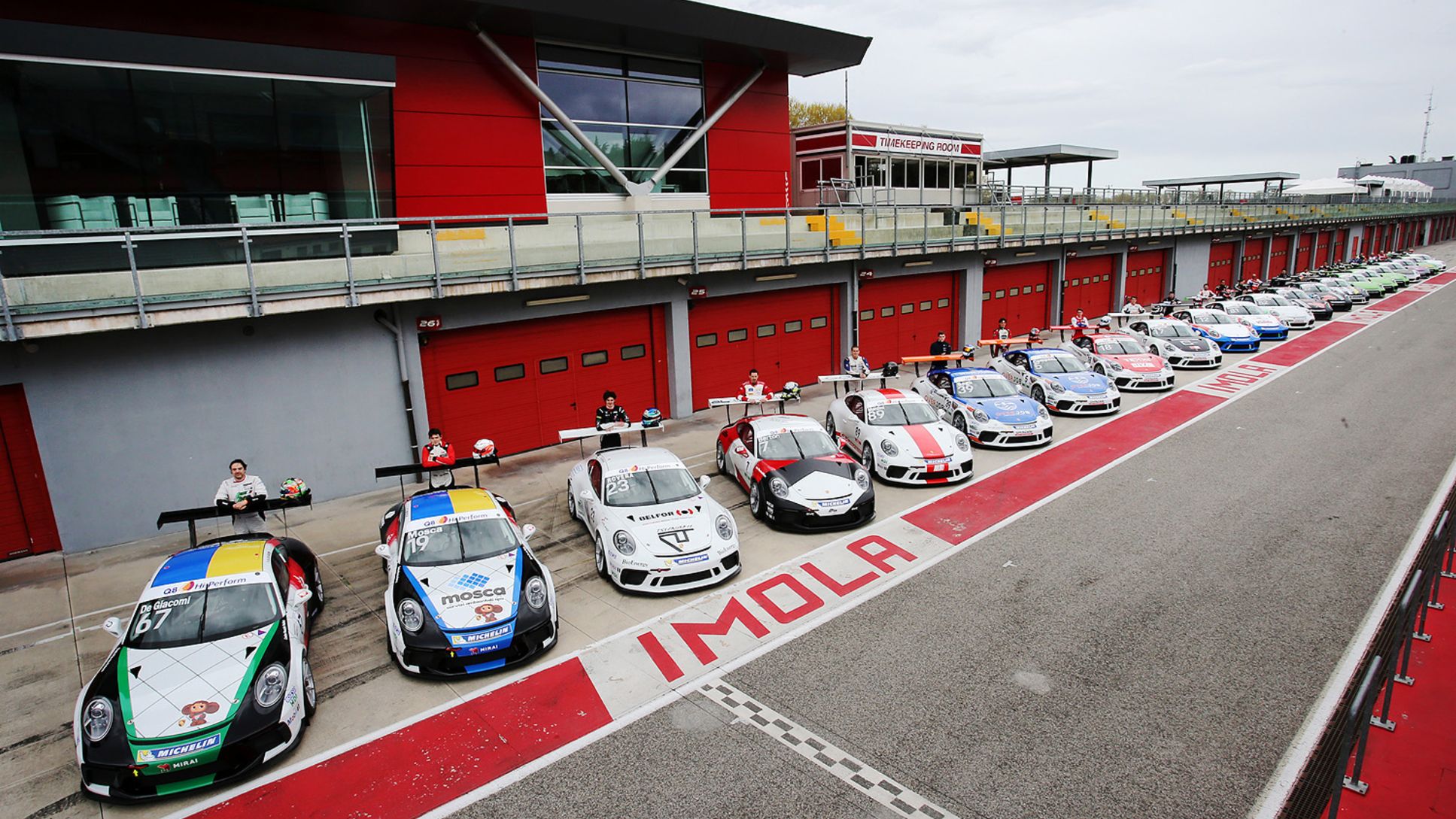 2018_CarreraCupItalia_Imola_Test_GRUPPO