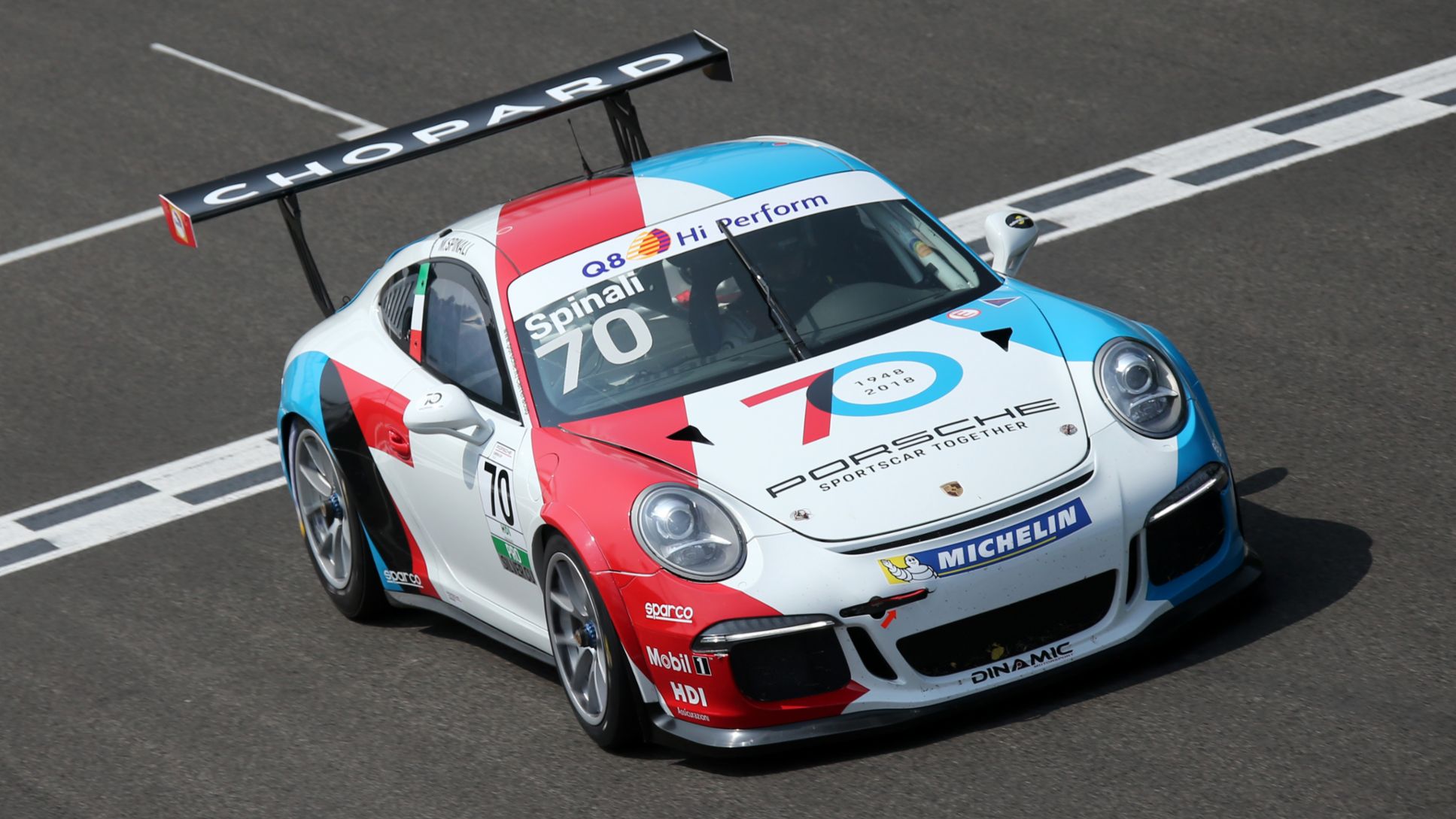 Chopard partner ufficiale della Porsche Carrera Cup Italia
