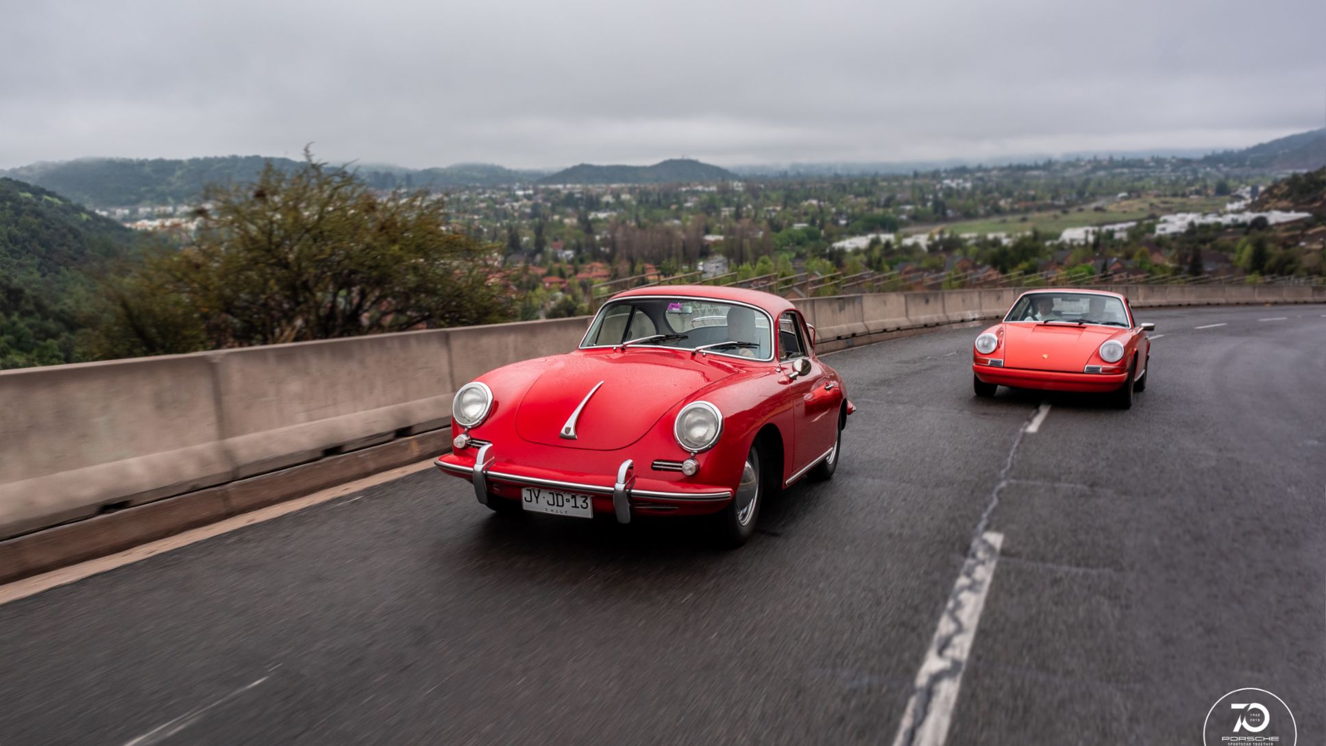 Clásicos de Stuttgart celebran en Chile los 70 años de autos deportivos Porsche