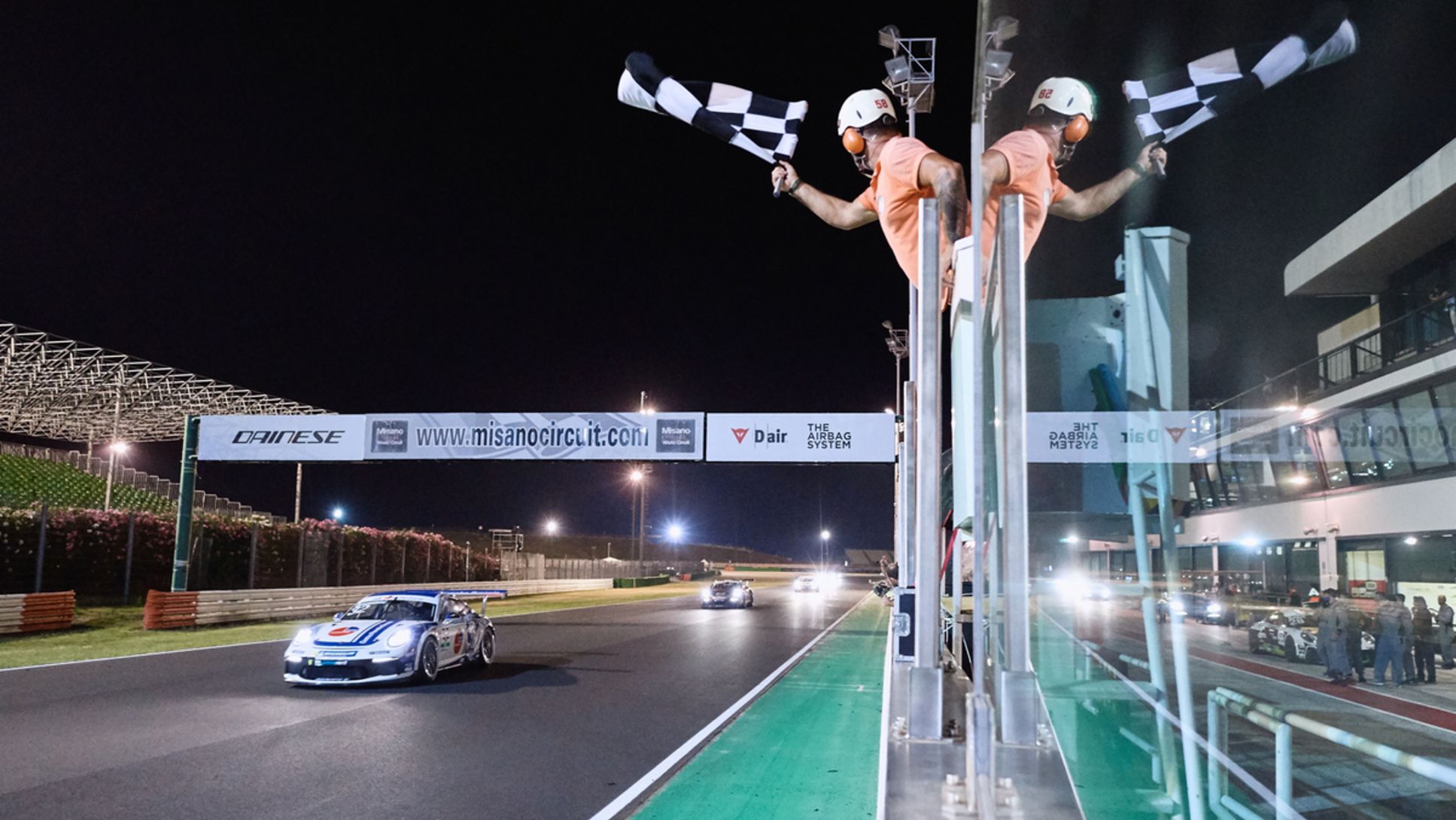 Porsche Carrera Cup Italia_Round 2_Misano Circuit_Quaresmini_arrivo