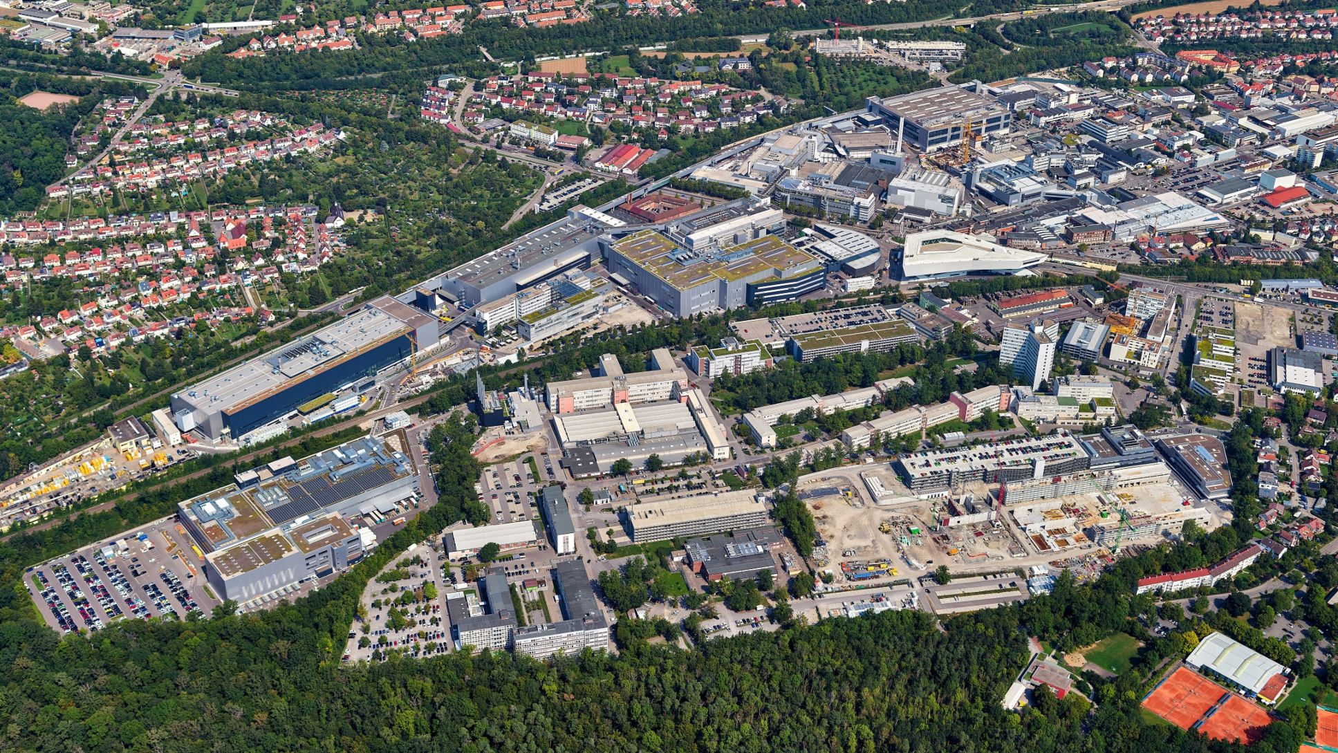 La principale sede dell'Azienda a Zuffenhausen è a impatto zero dal 2020